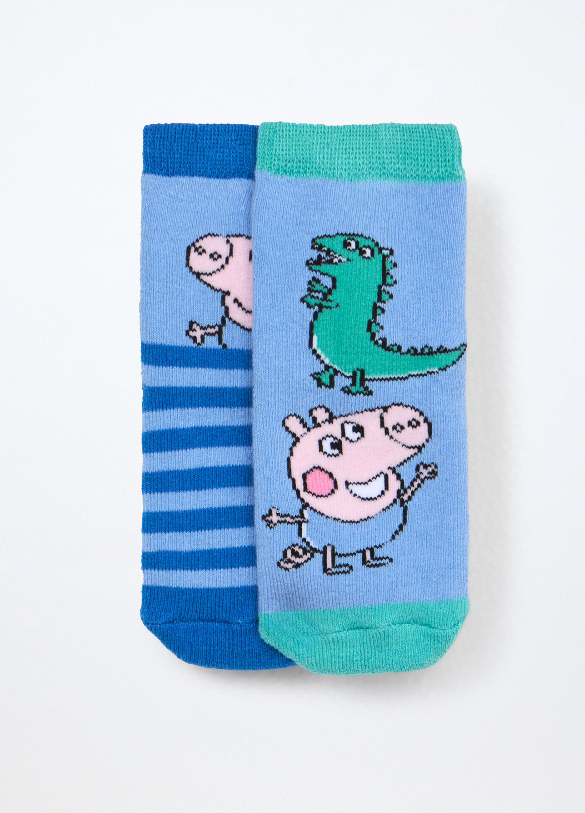Pack 2 calze corte Peppa Pig antiscivolo neonato_0
