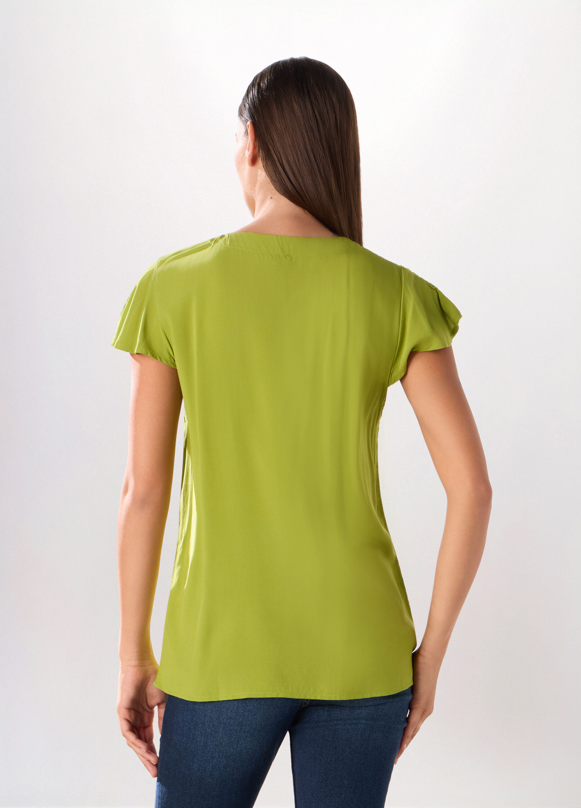 Blusa in pura viscosa donna_1