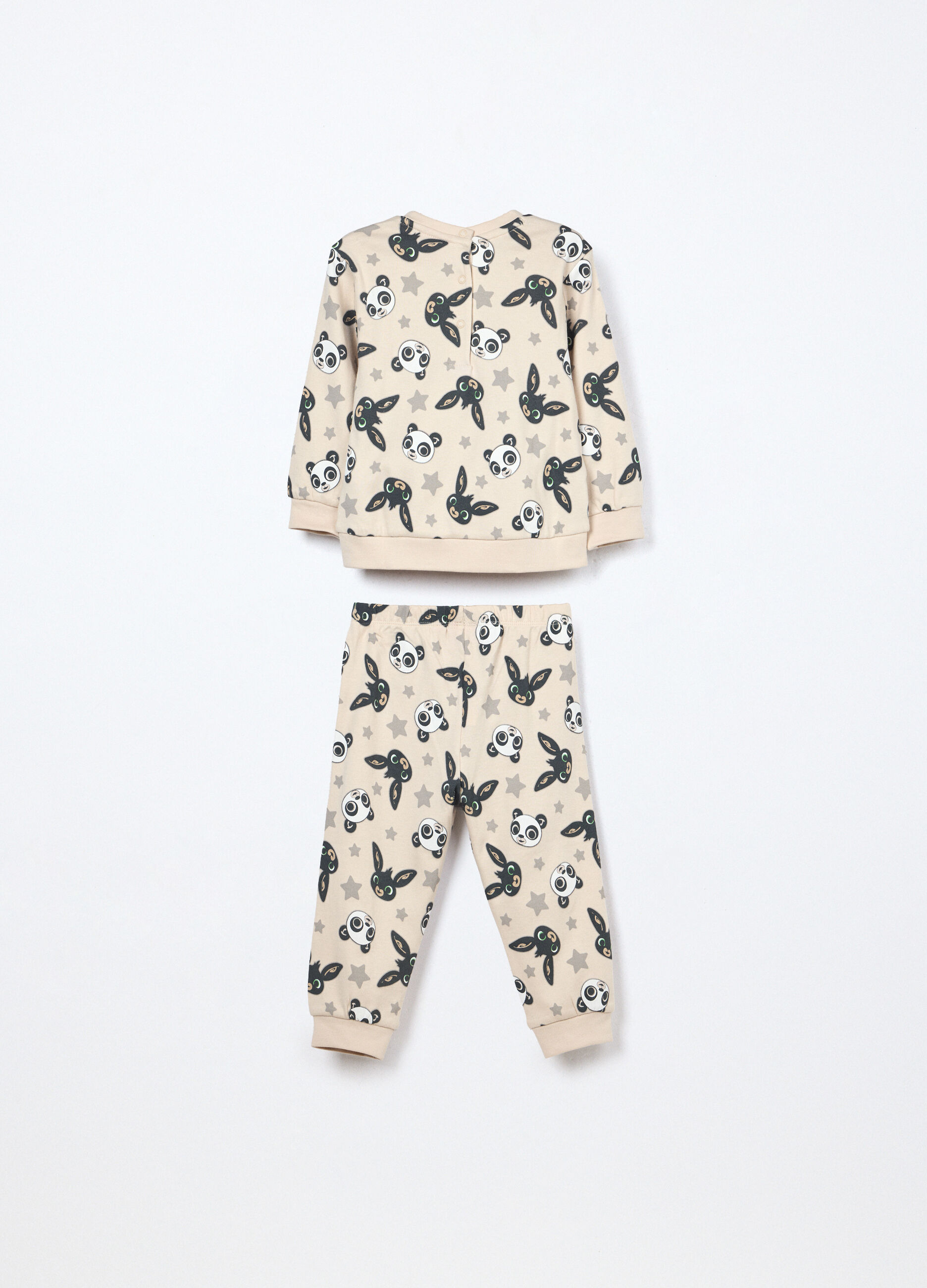 Set pigiama Bing in interlock di puro cotone neonato_1