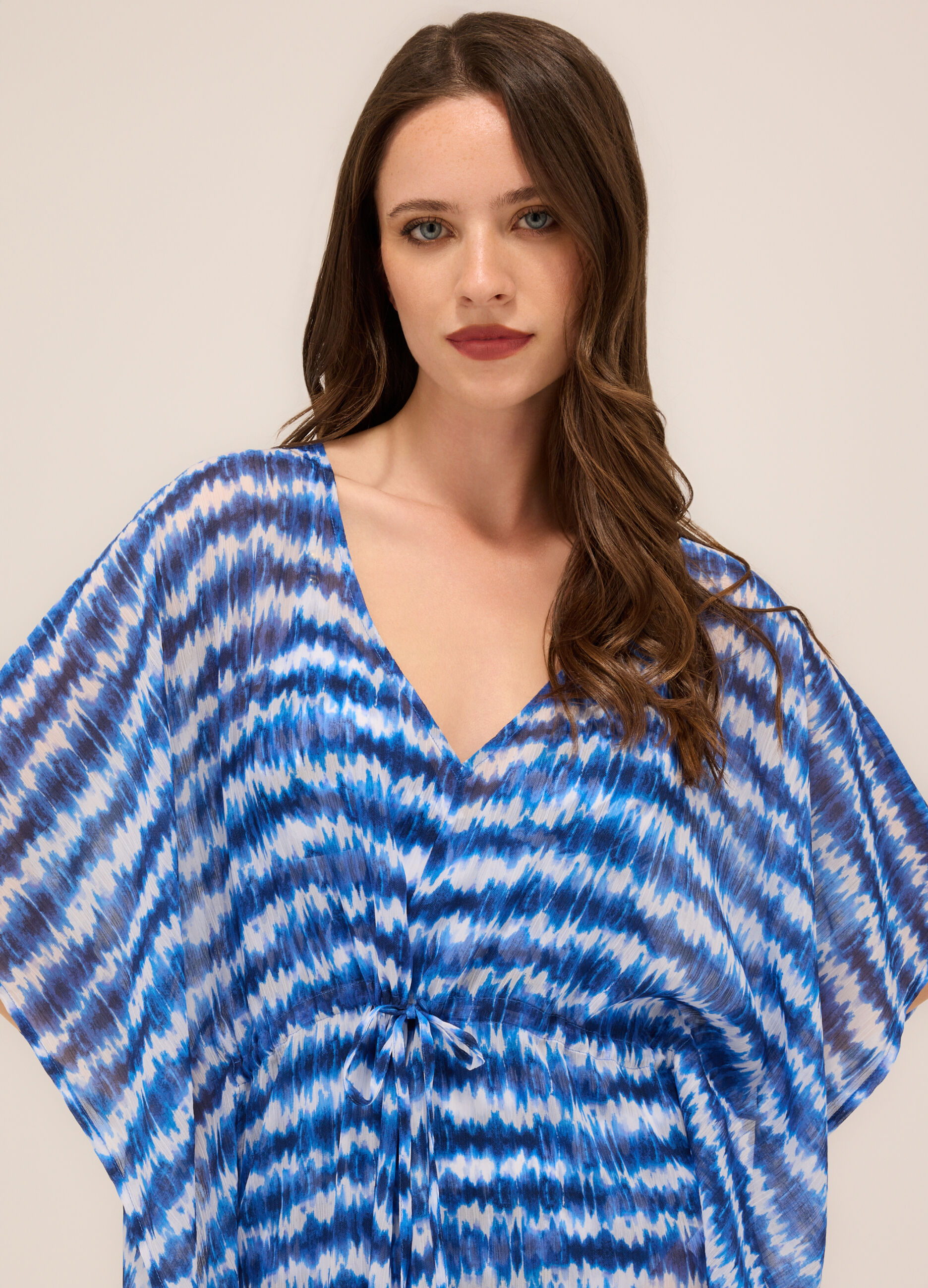 Copricostume in chiffon donna_2