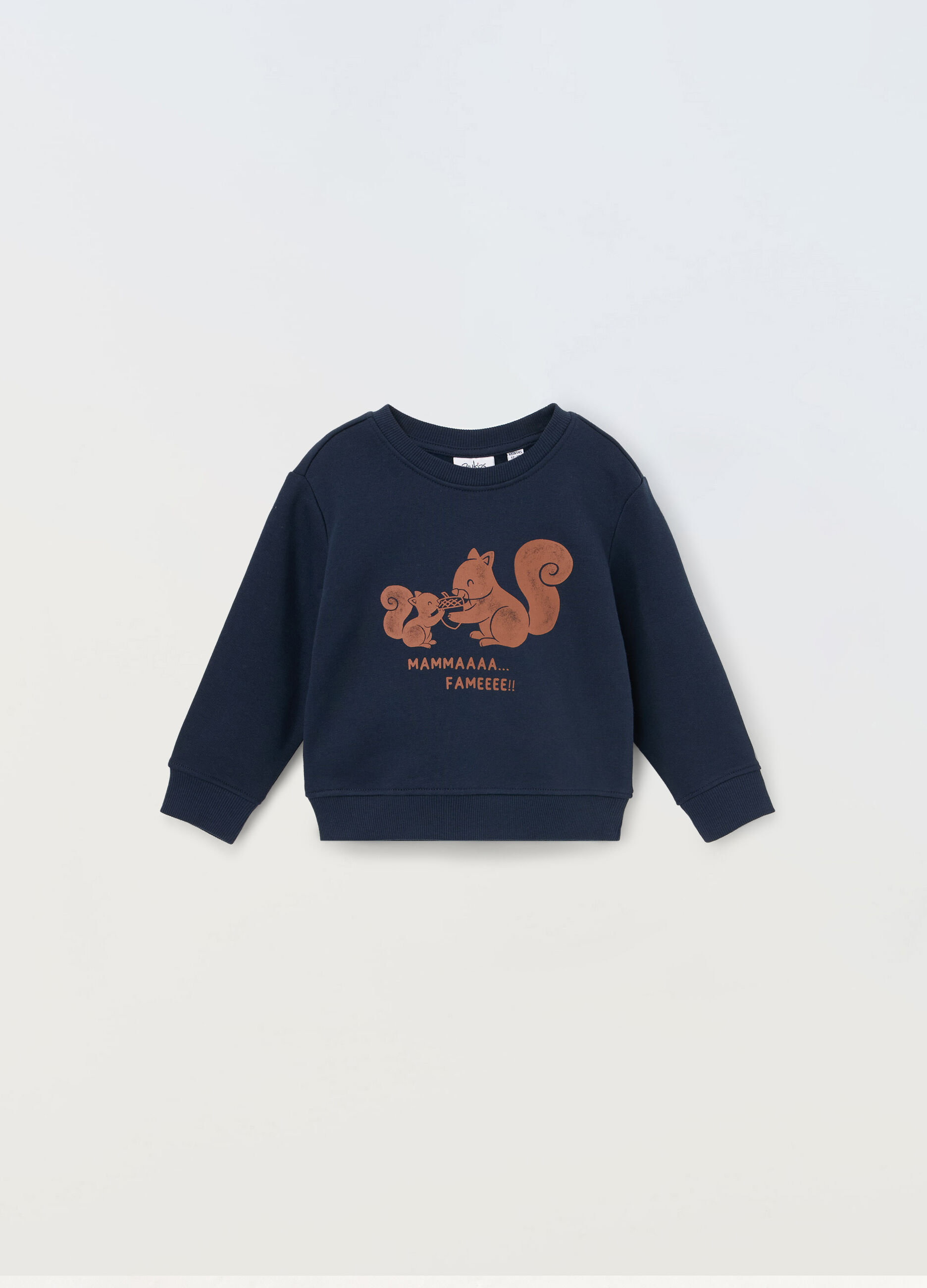 Felpa in puro cotone neonato_0