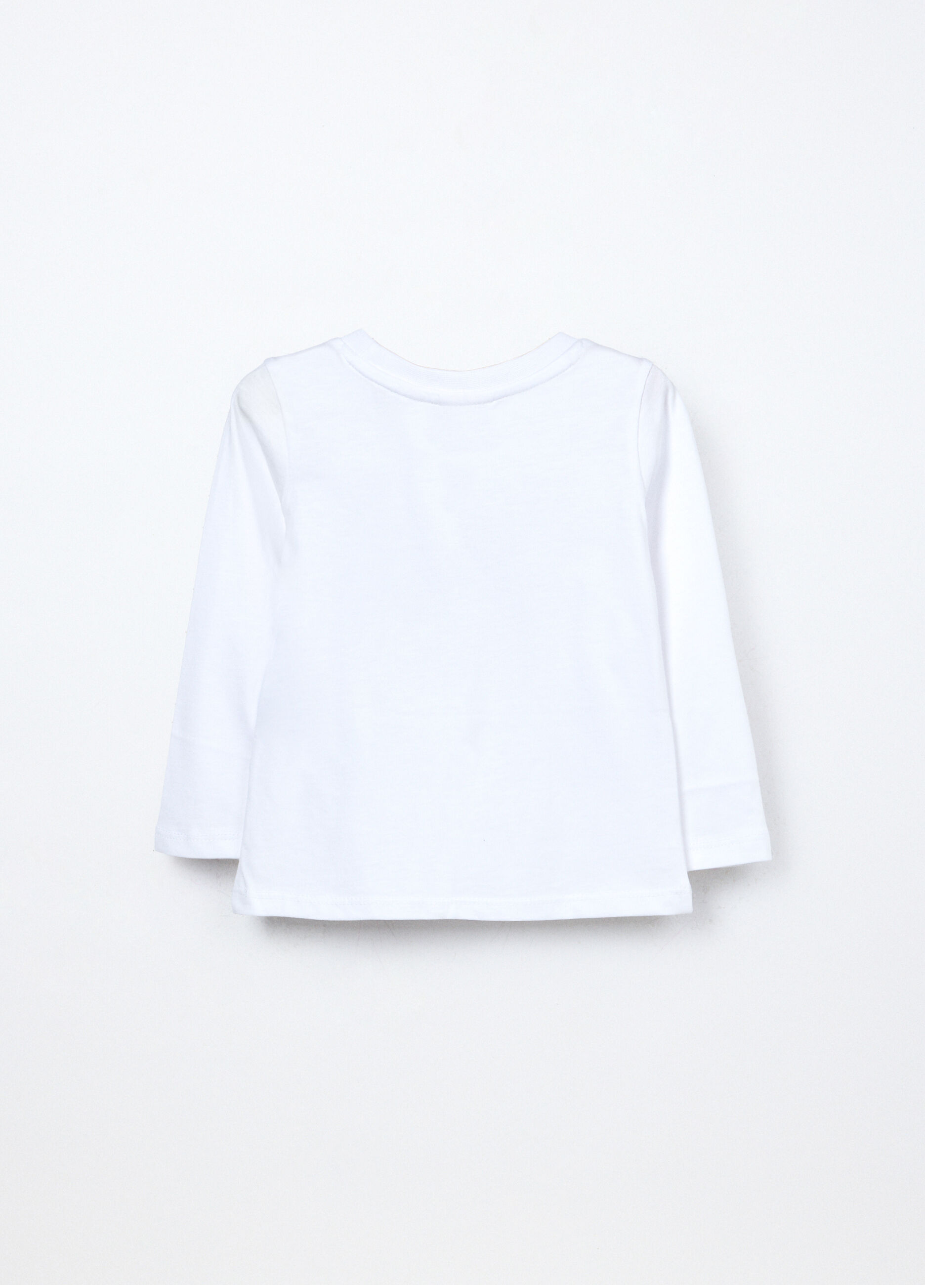 T-shirt in jersey di puro cotone neonata_1