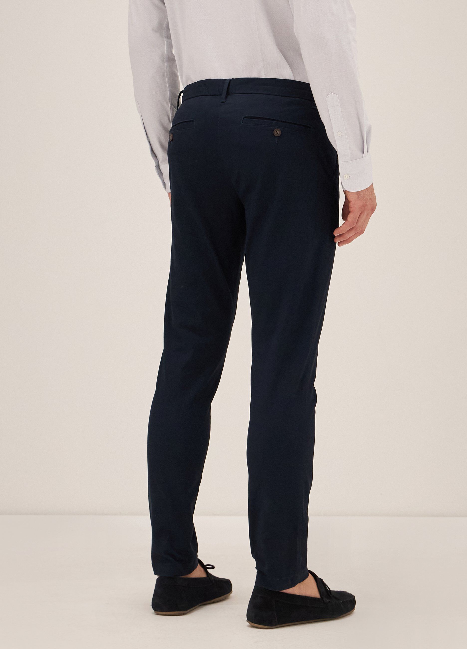 Pantalone Rumford in cotone stretch uomo_1