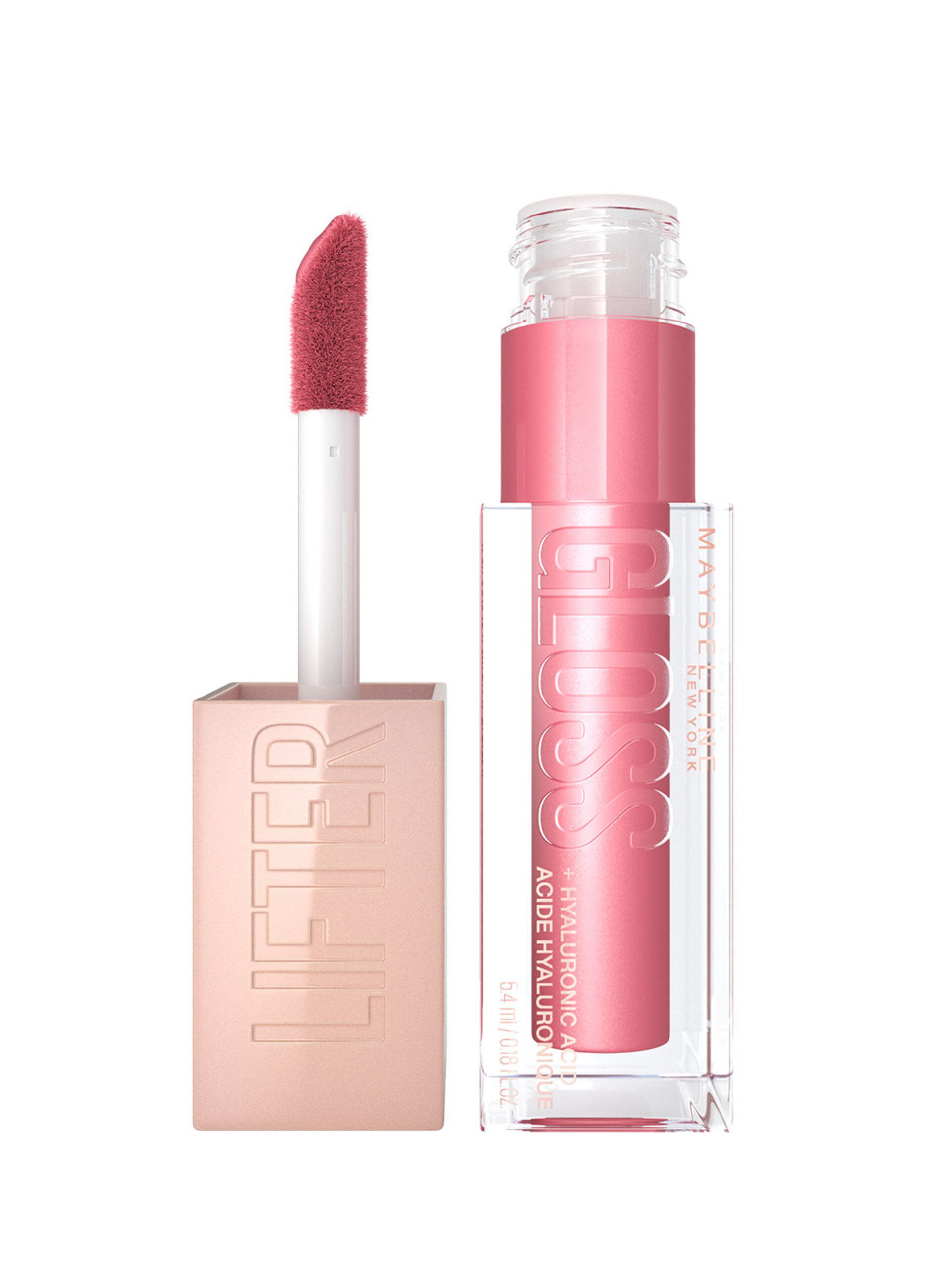Maybelline New York Lifter Gloss, Lucidalabbra con acido ialuronico, Effetto rimpolpante e idratante, Petal (005), 5,4 ml._0
