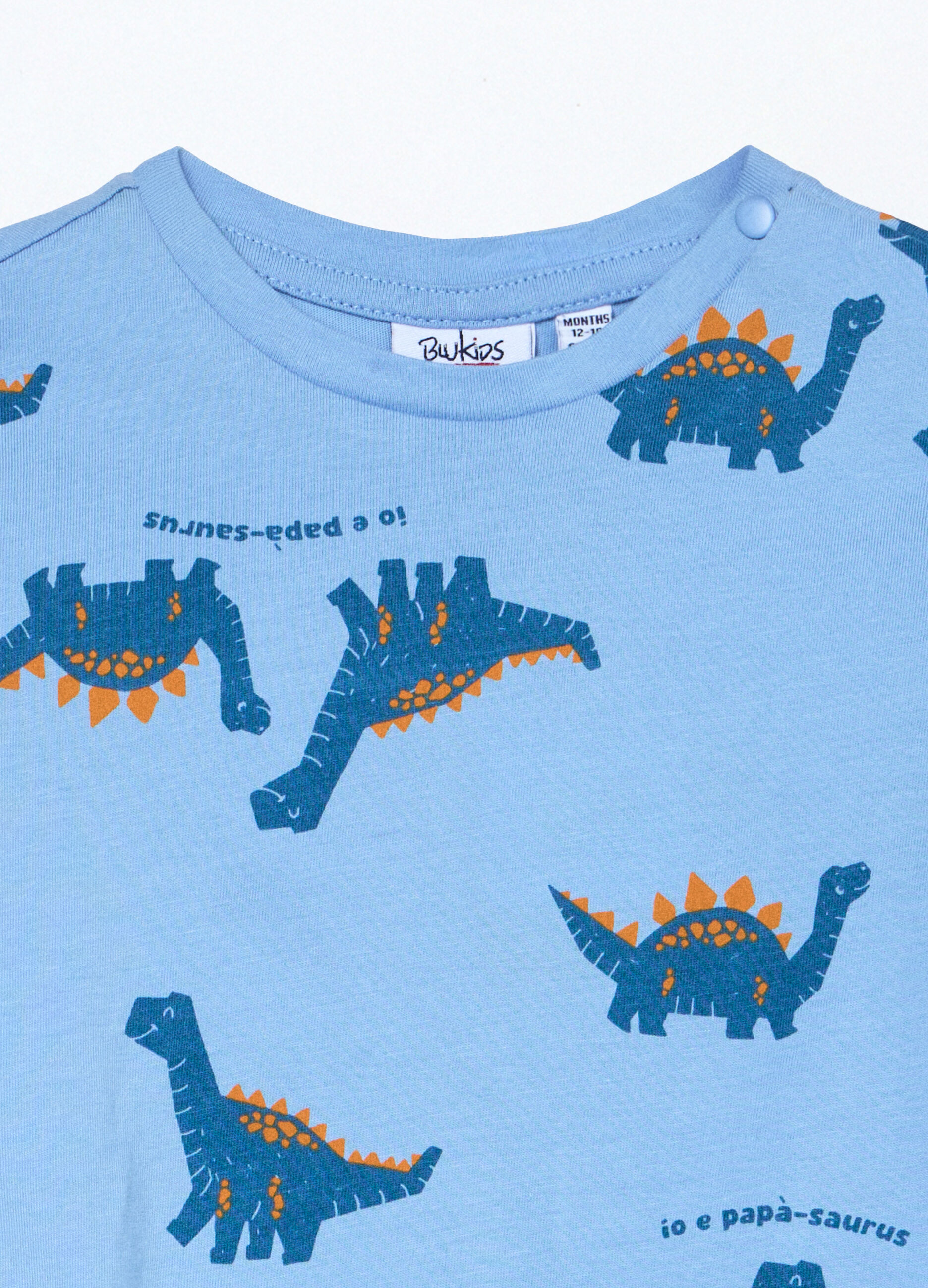 T-shirt in jersey di puro cotone neonato_2