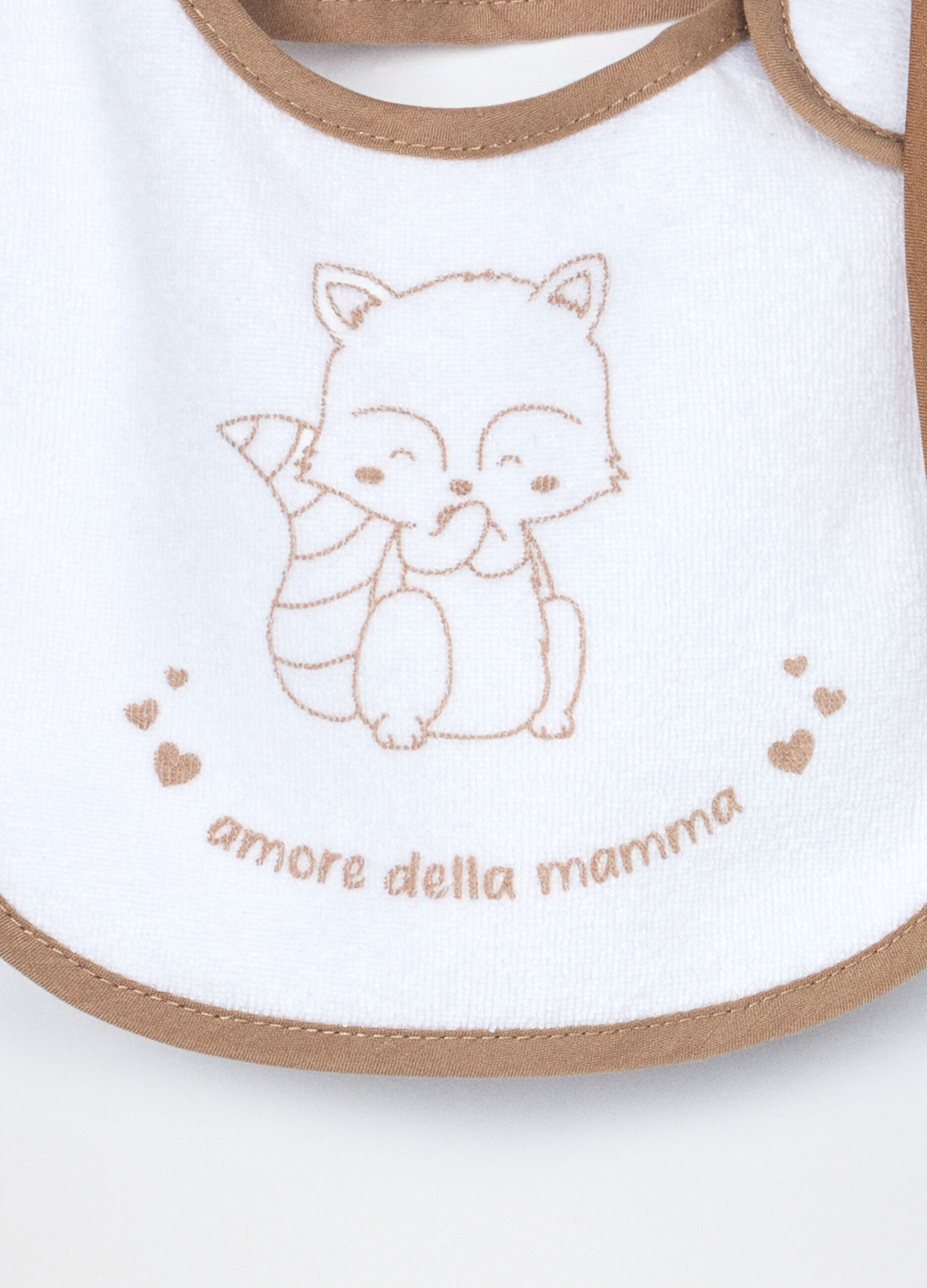 Pack 4 bavaglini in spugna di misto cotone_2