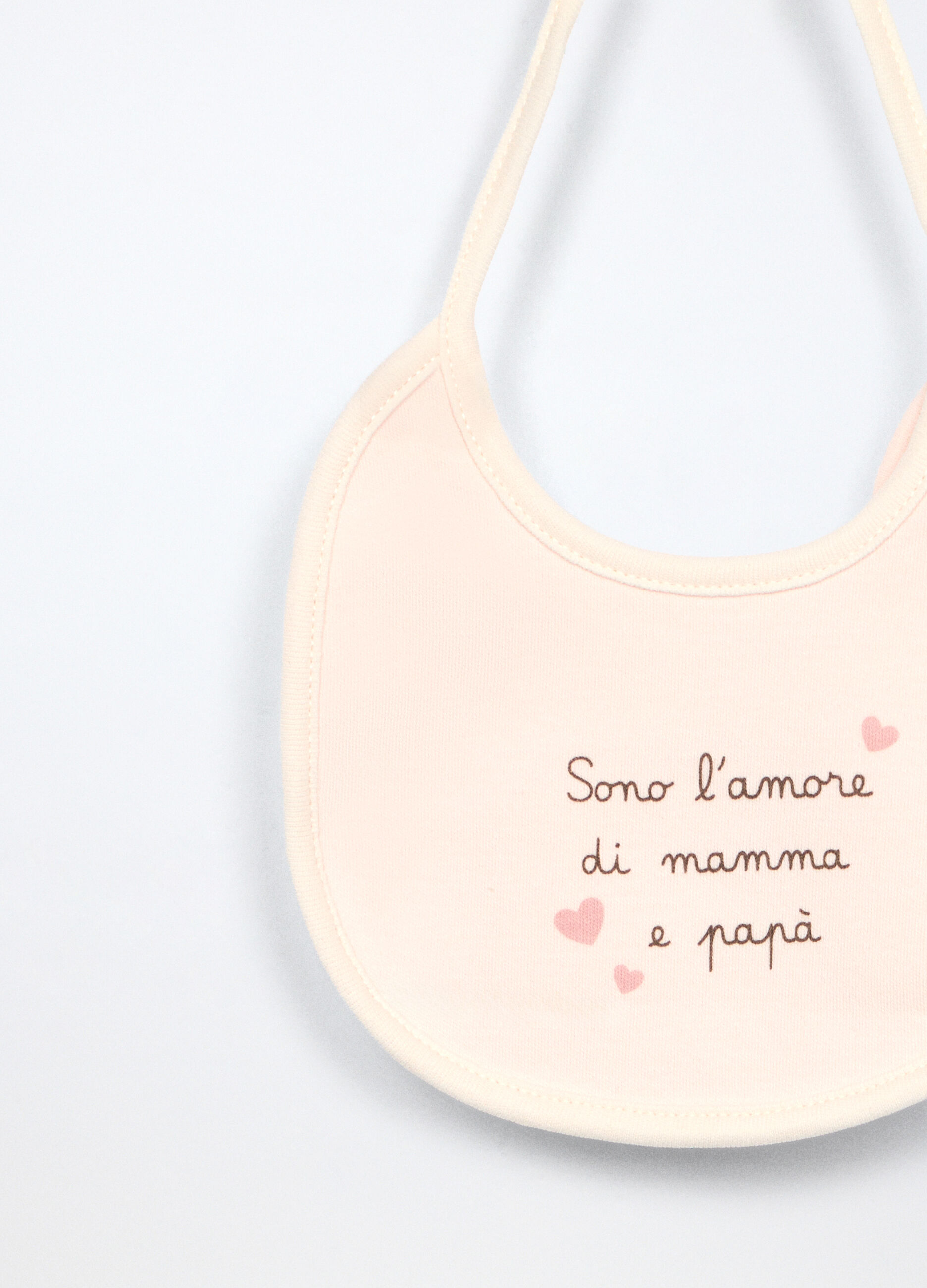 Pack 2 bavaglini in interlock di puro cotone_2