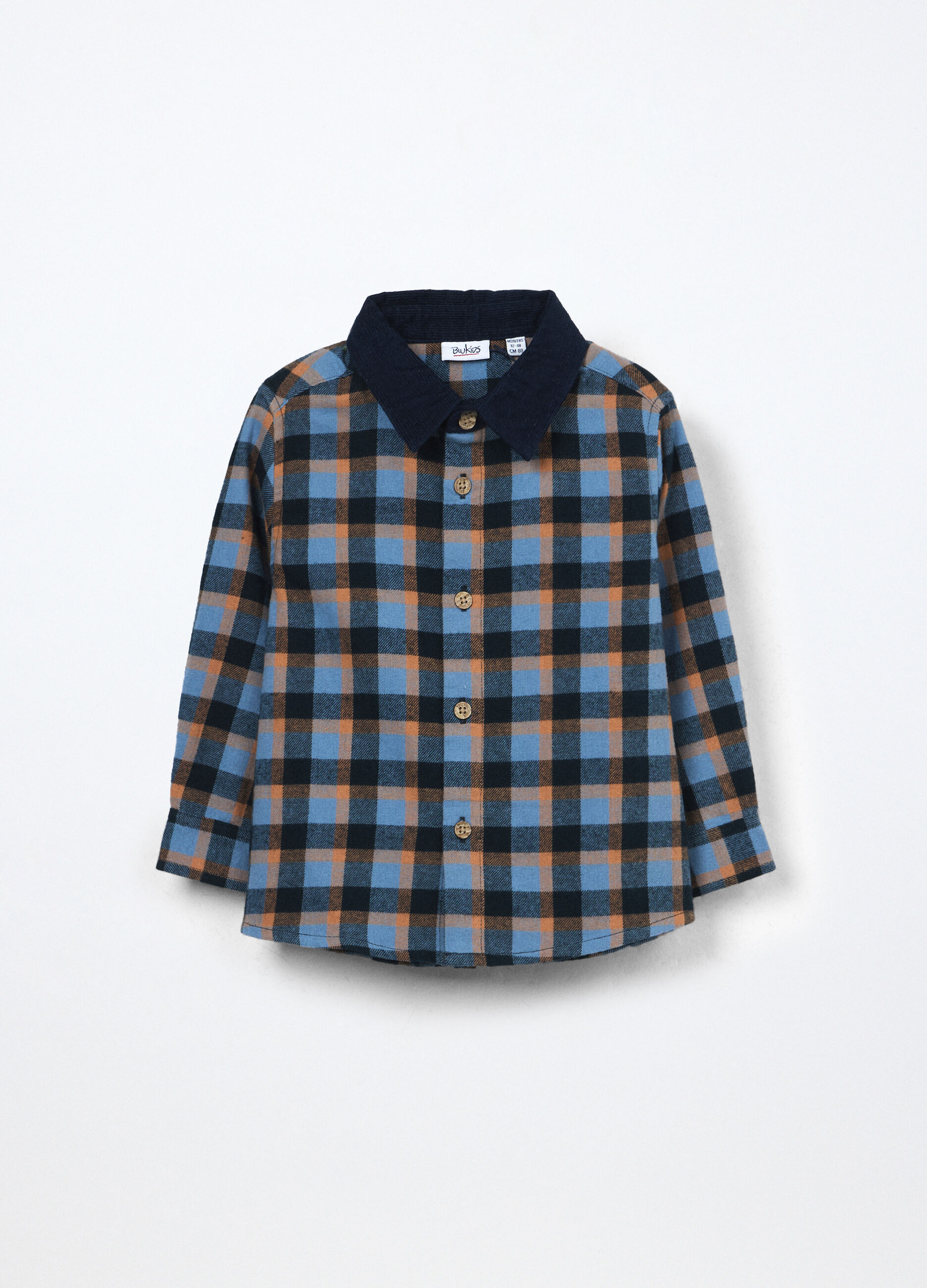 Camicia in puro cotone neonato_0