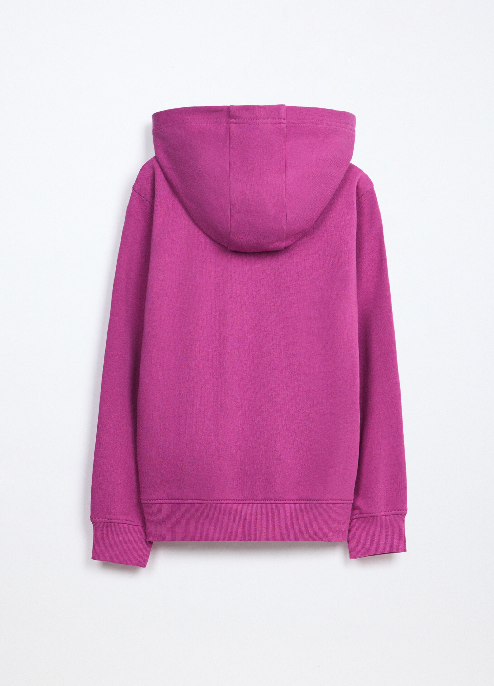 Felpa in french terry di puro cotone bambina_1