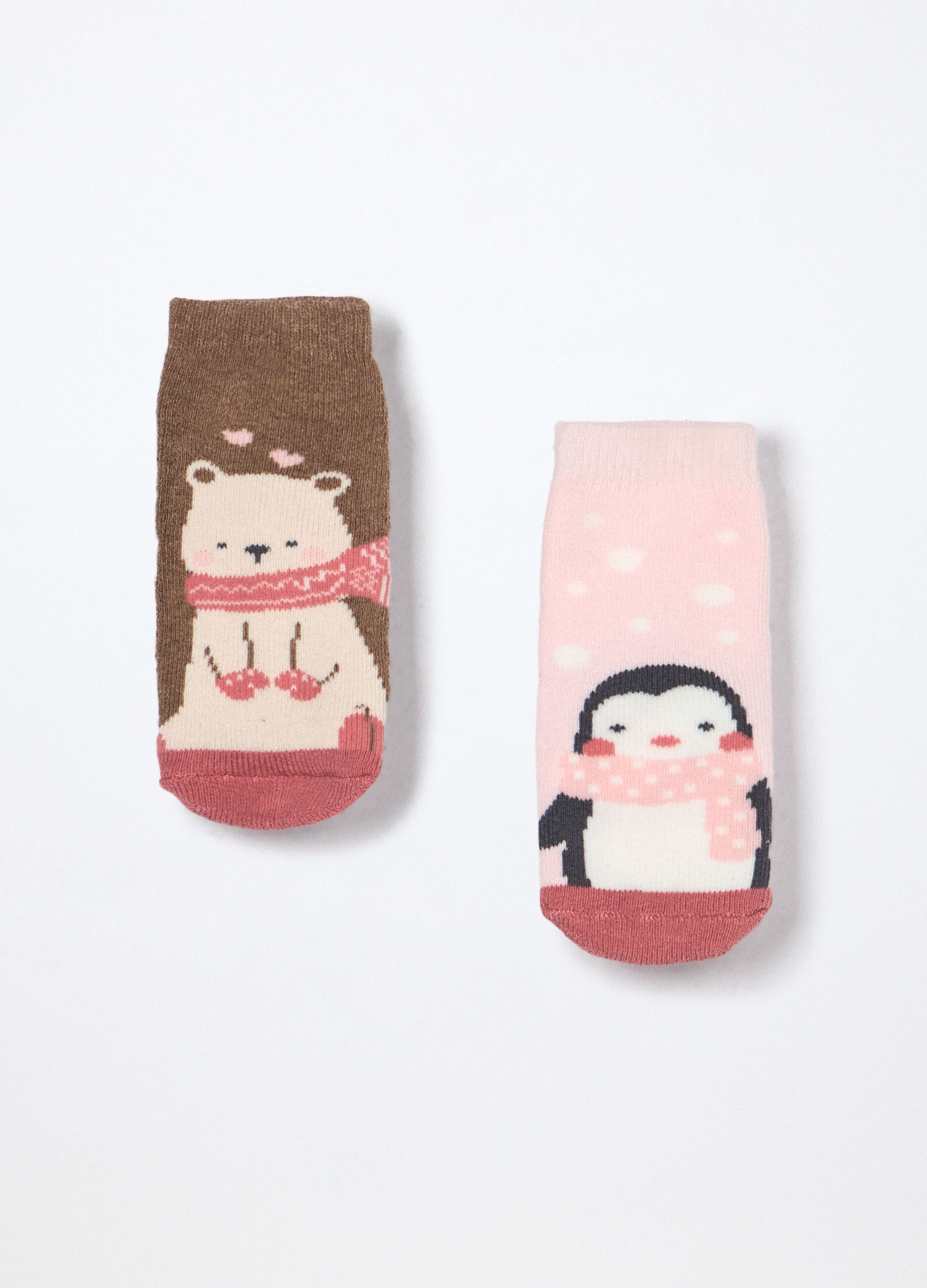 Pack 2 calzini antiscivolo neonata_0