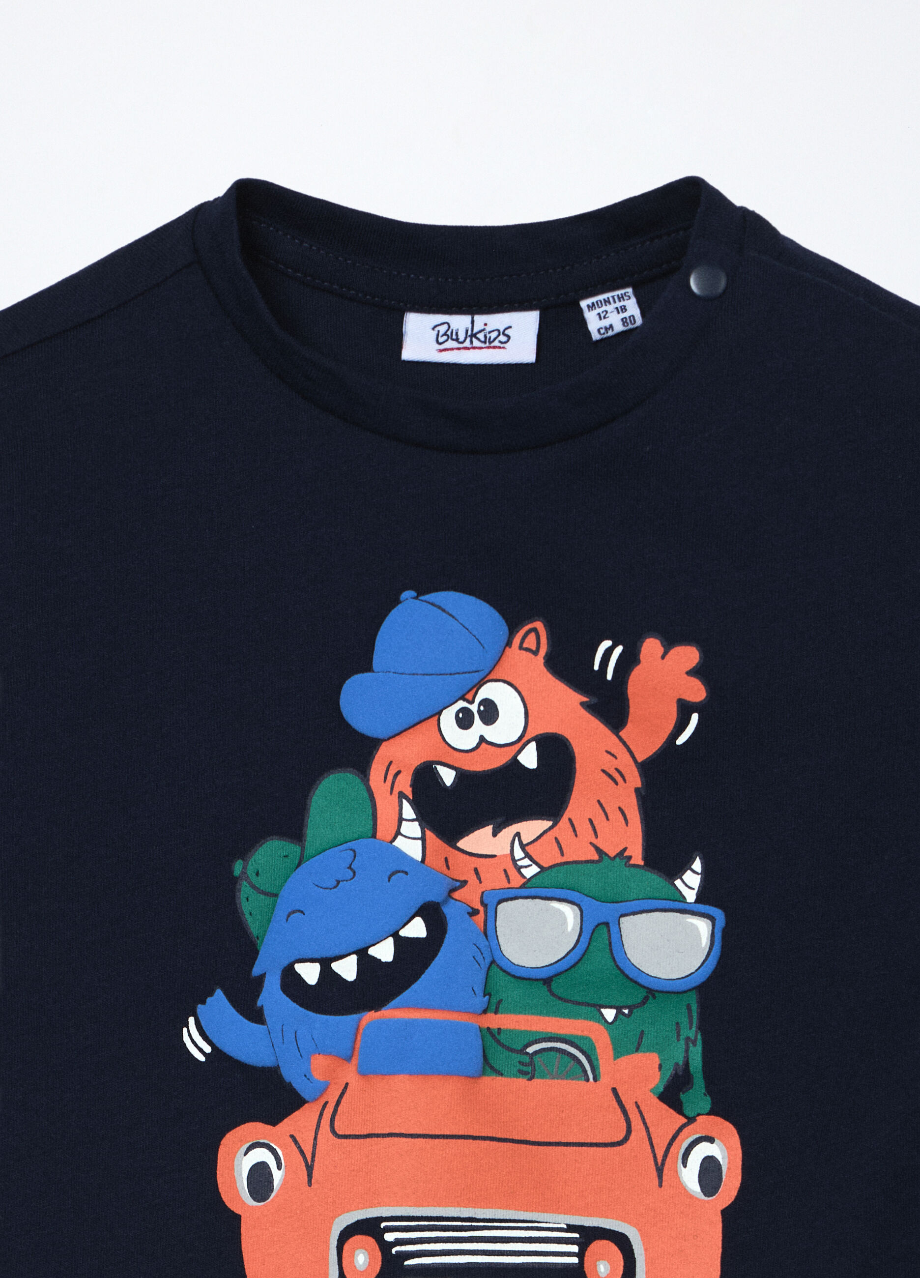 T-shirt in jersey di puro cotone neonato_2