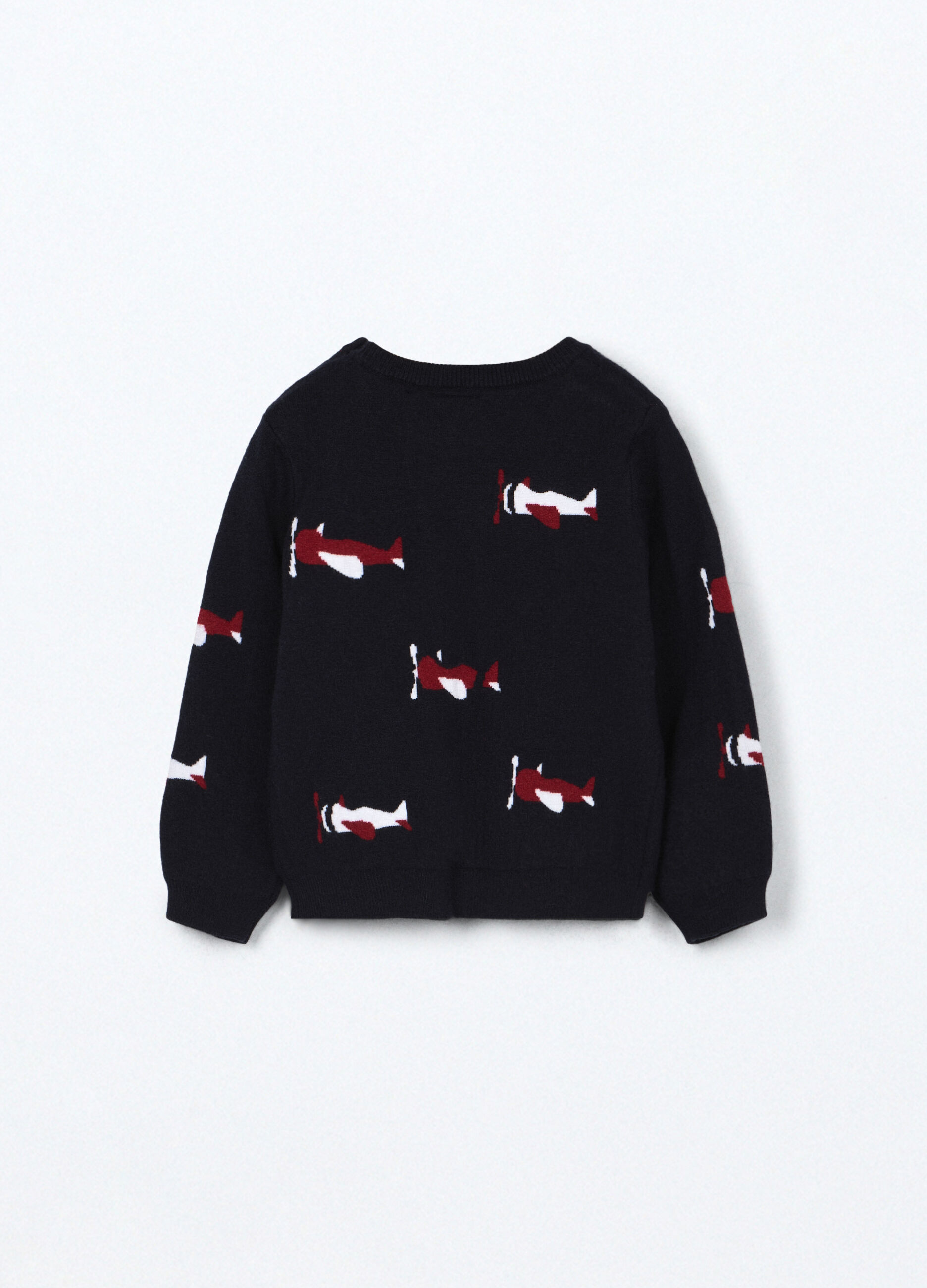 Maglione tricot misto viscosa neonato_1