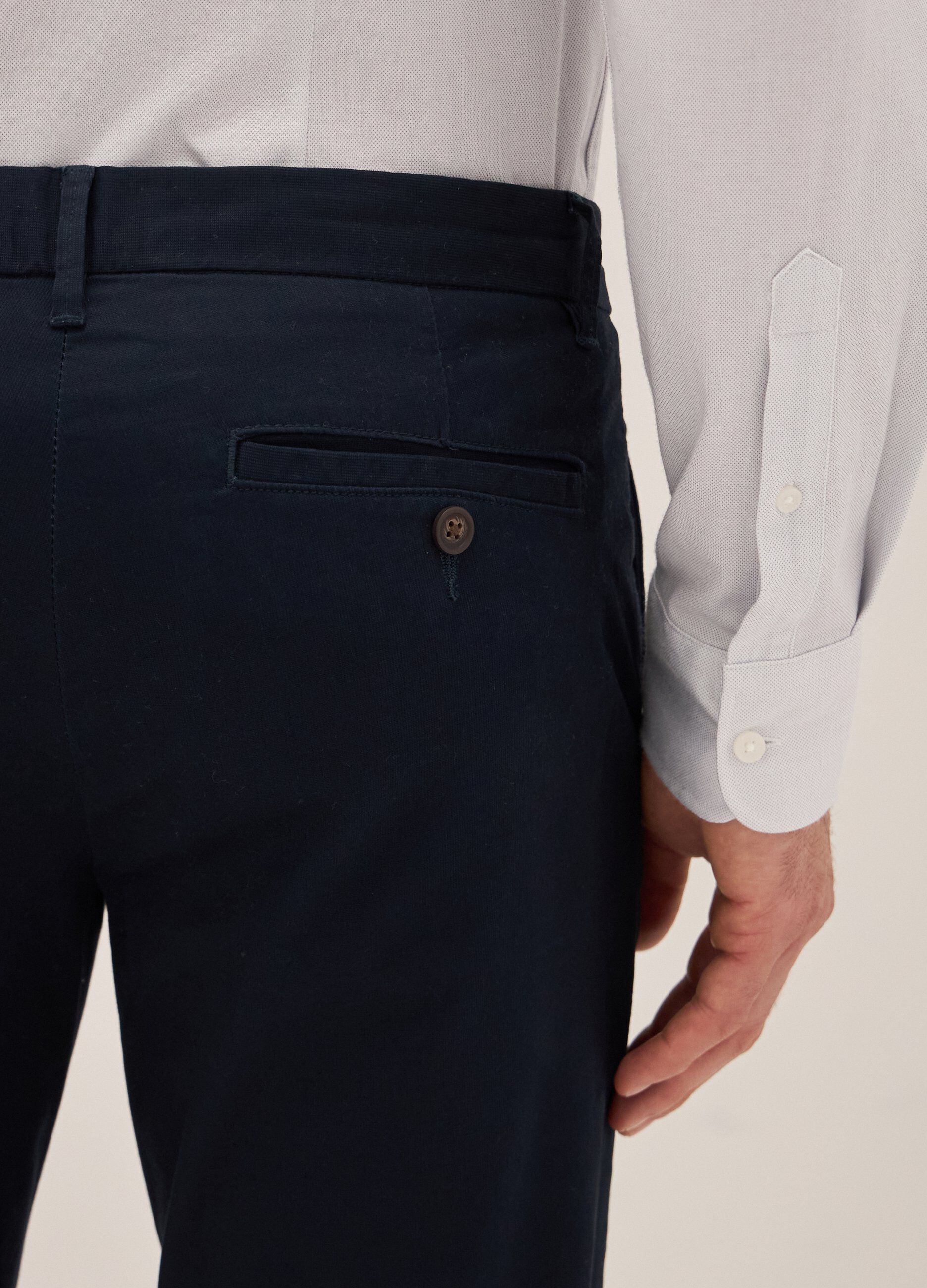 Pantalone Rumford in cotone stretch uomo_2