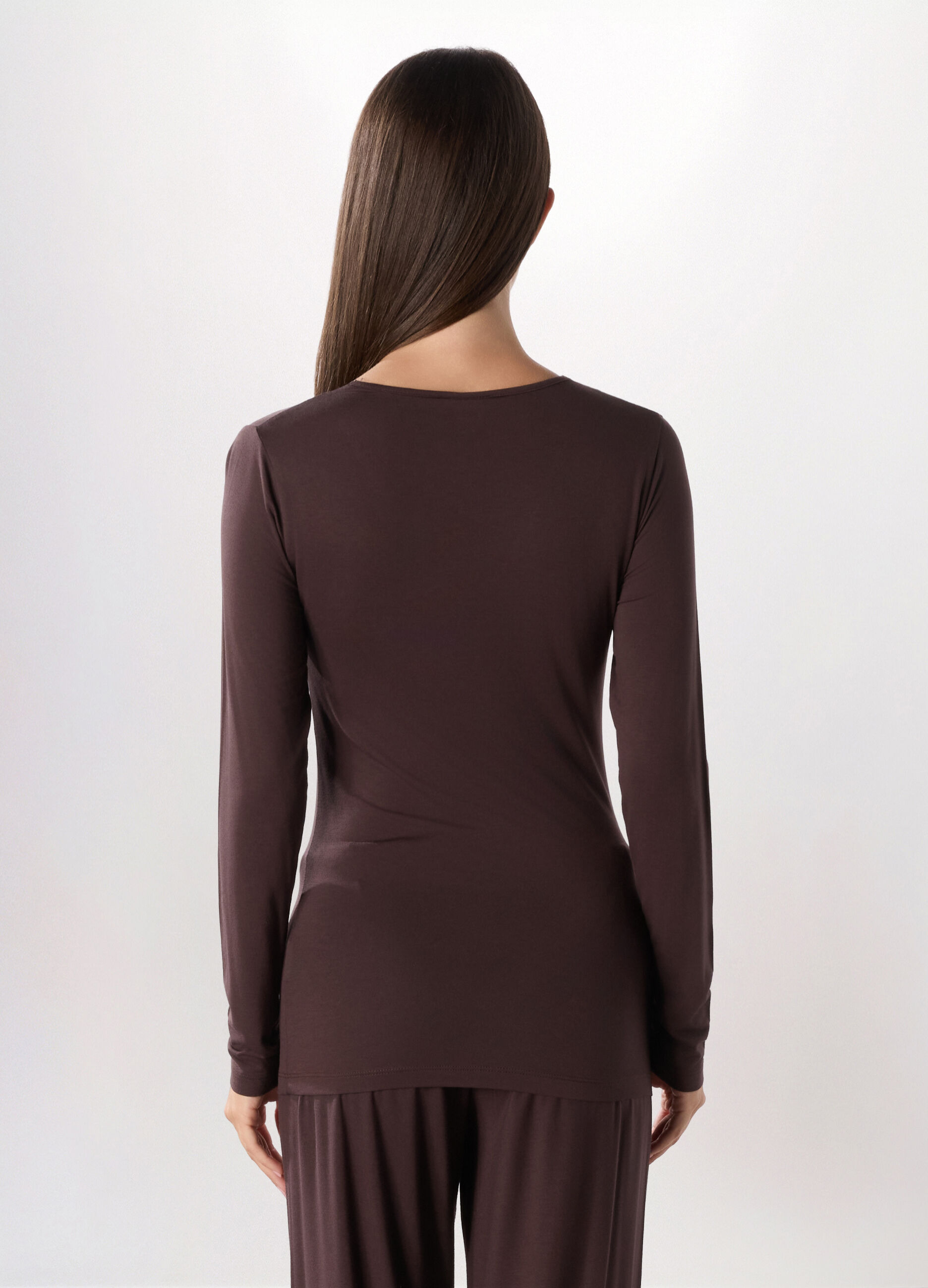 Maglietta intima a maniche lunghe donna_1