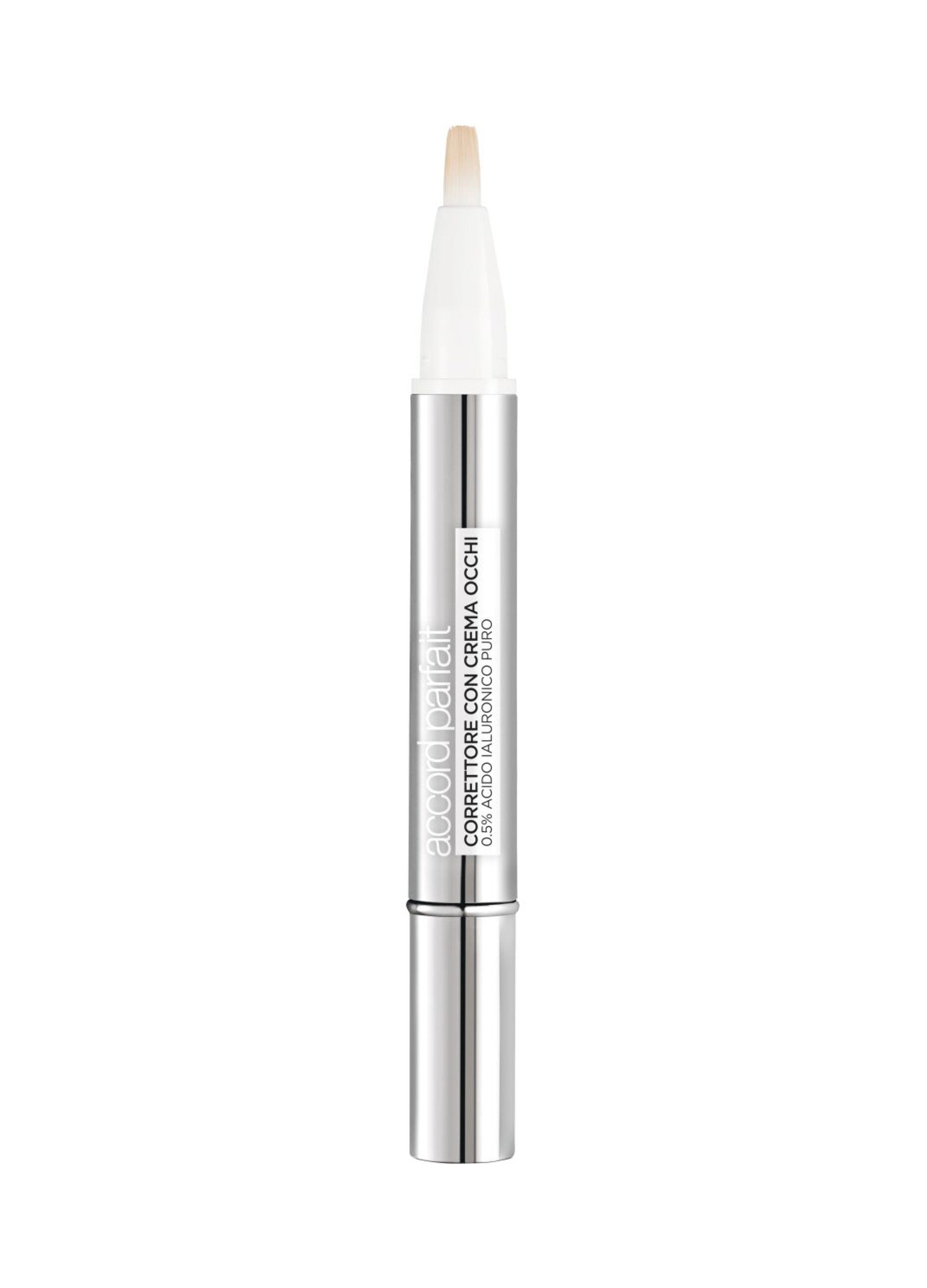 L'Oréal Paris Accord Parfait Correttore Con Crema Occhi, Formula con 0,5% di Acido Ialuronico, Pelle idratata e occhiaie minimizzate, Illumina, Corregge e Riduce le Imperfezioni in 8 Settimane, 3-5N._1