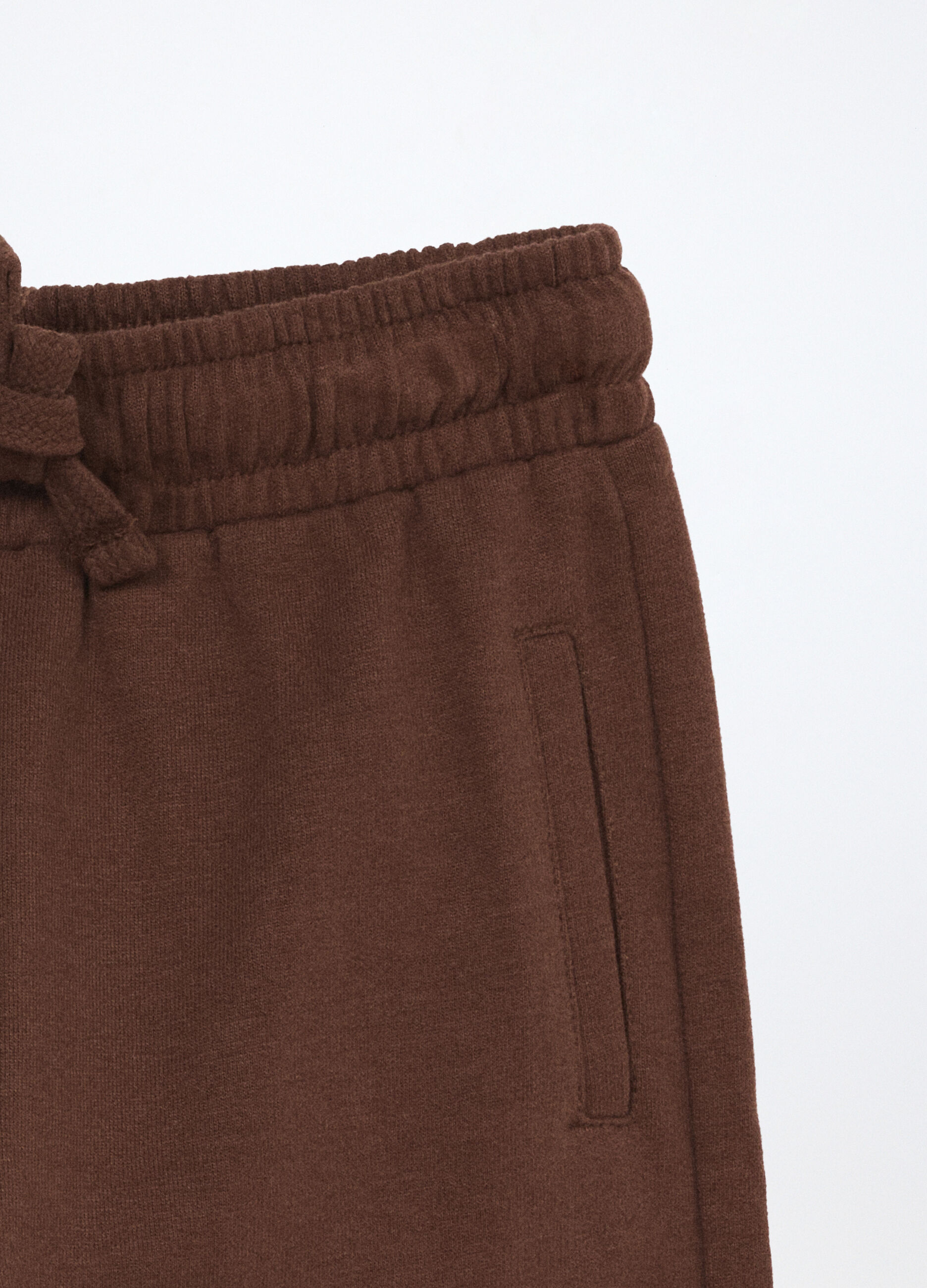 Jogging set in puro cotone fleece neonato_3