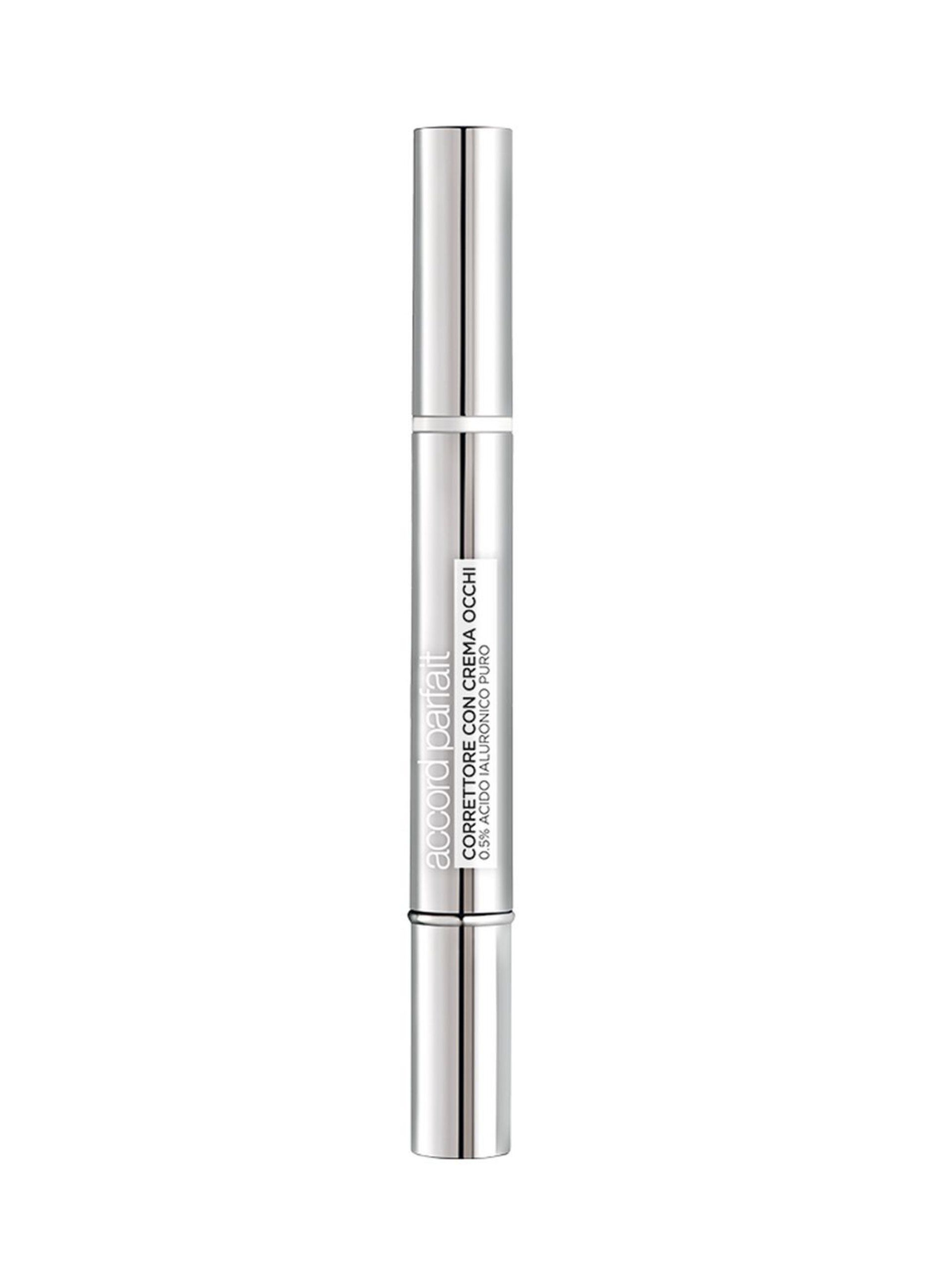 L'Oréal Paris Accord Parfait Correttore Con Crema Occhi, Formula con 0,5% di Acido Ialuronico, Pelle idratata e occhiaie minimizzate, Illumina, Corregge e Riduce le Imperfezioni in 8 Settimane, 4-7D._0