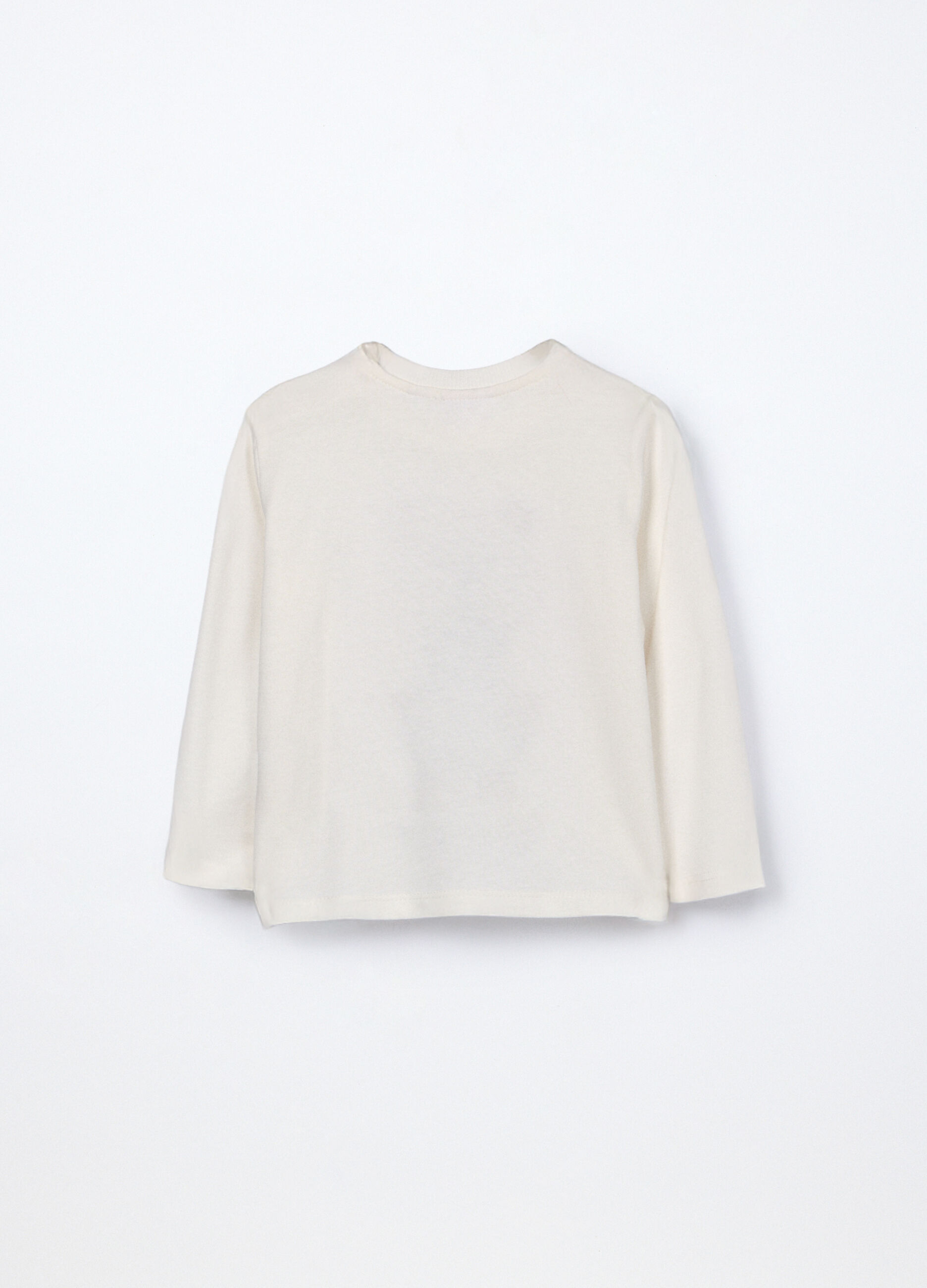 T-shirt in jersey di puro cotone neonato_1