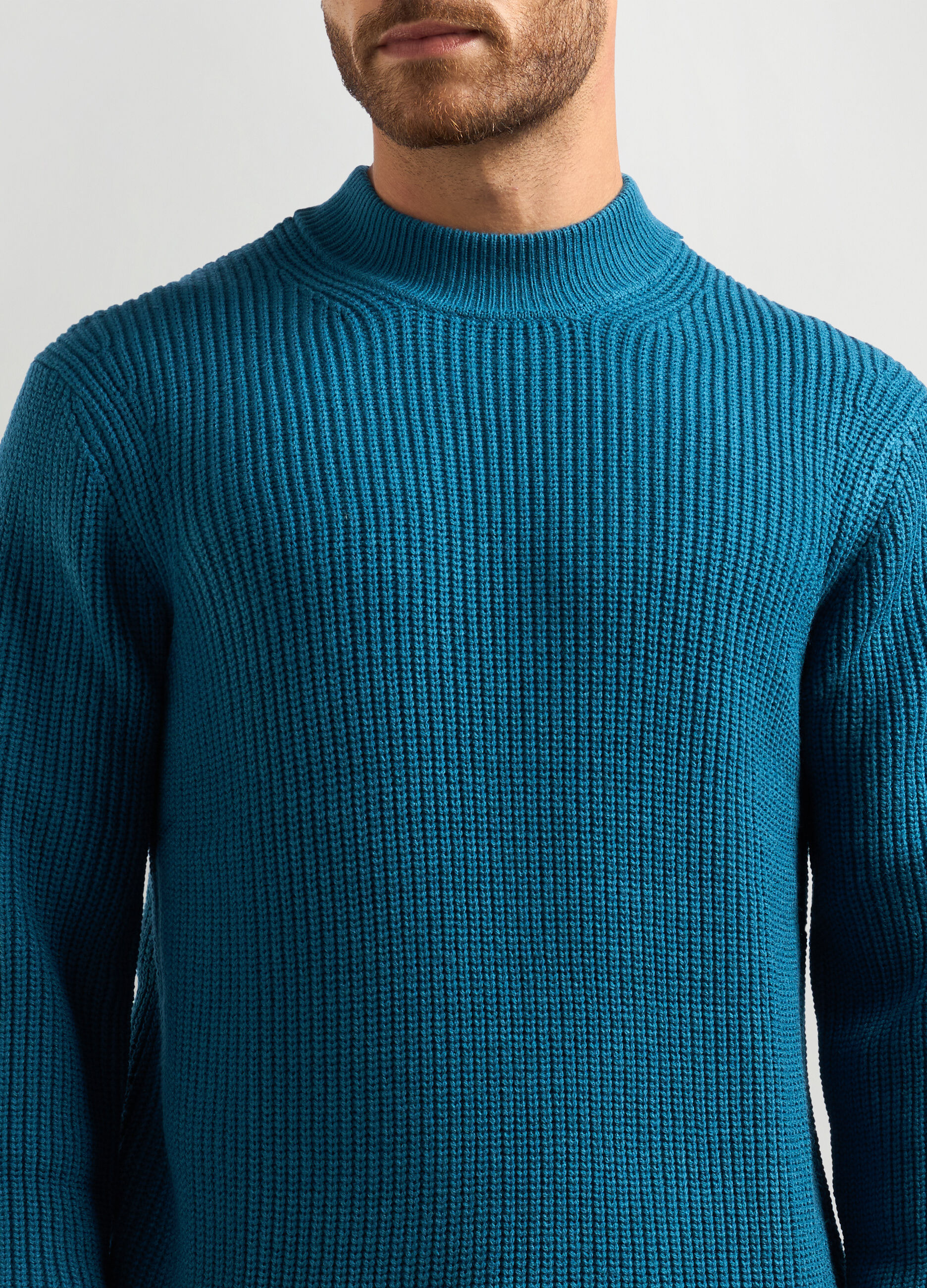 Maglione lupetto costa inglese uomo_2