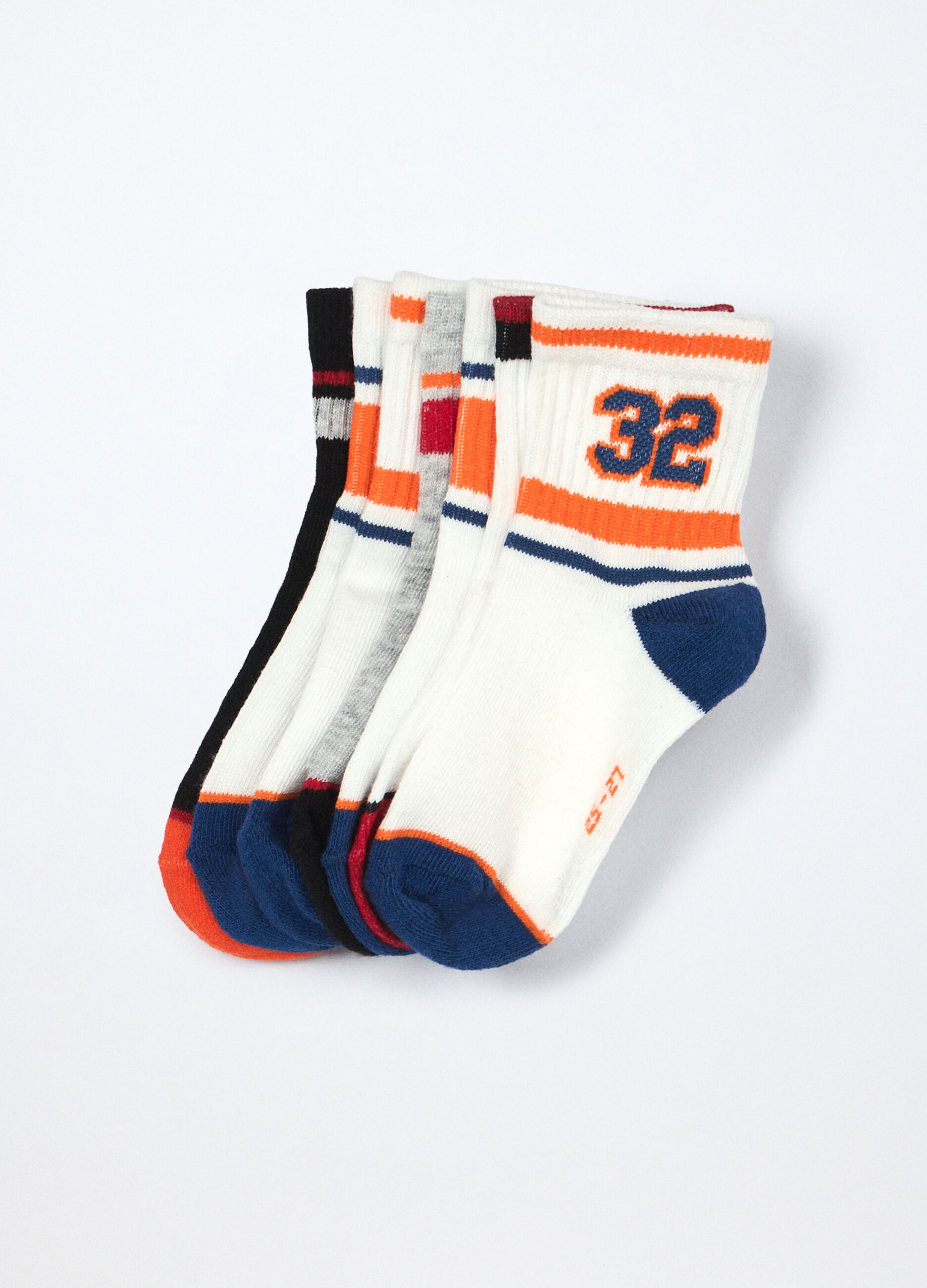 Pack 7 calze misto cotone bambino_0