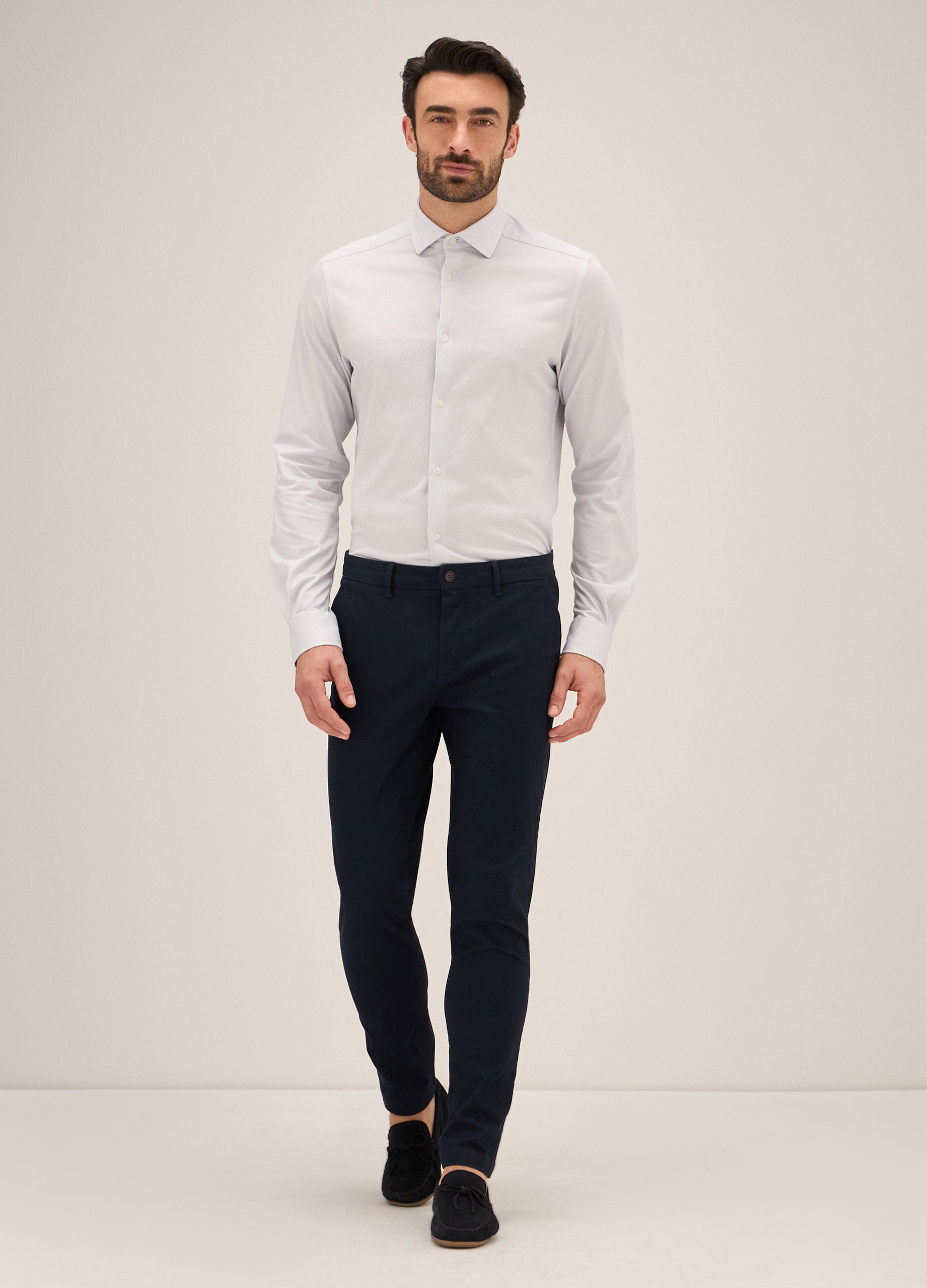 Pantalone Rumford in cotone stretch uomo_0