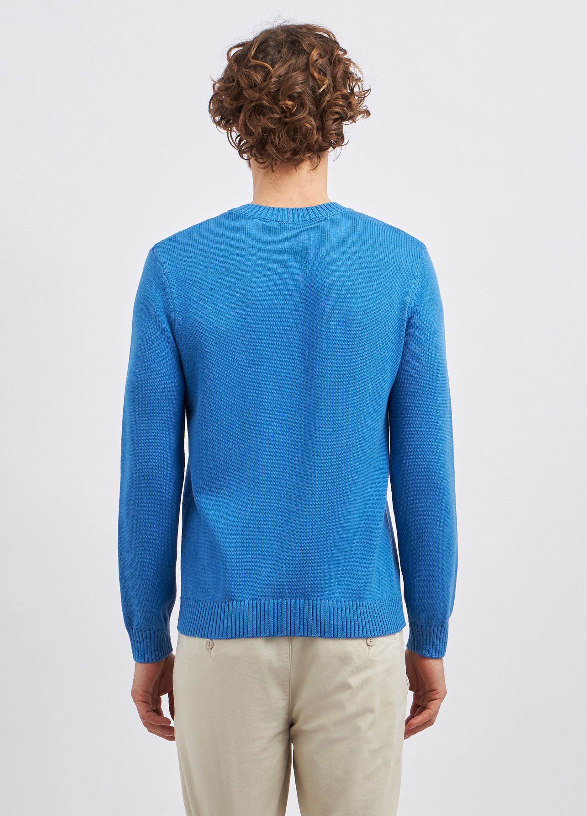 Tricot in misto cotone uomo_1
