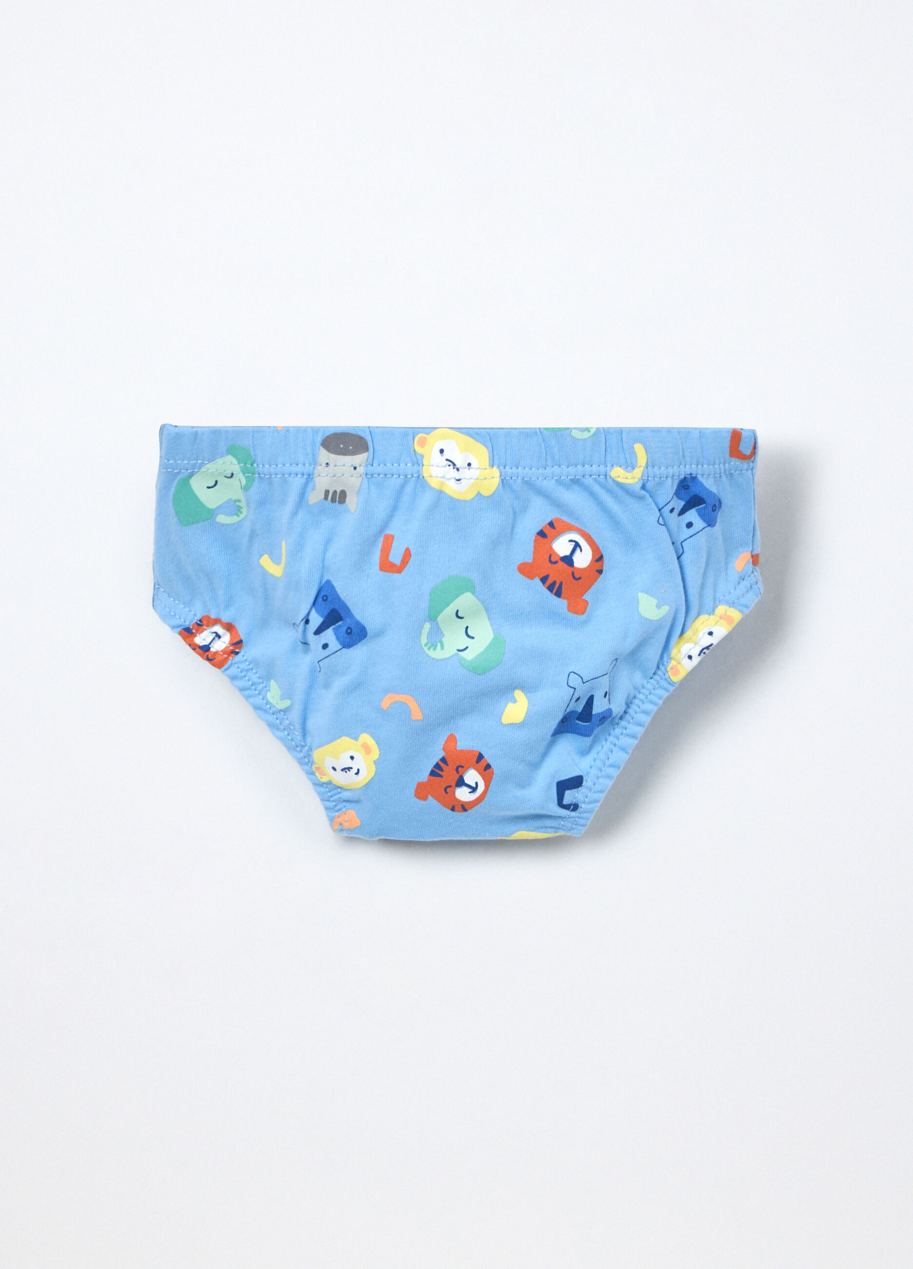 Pack 5 slip in jersey di puro cotone neonato_2