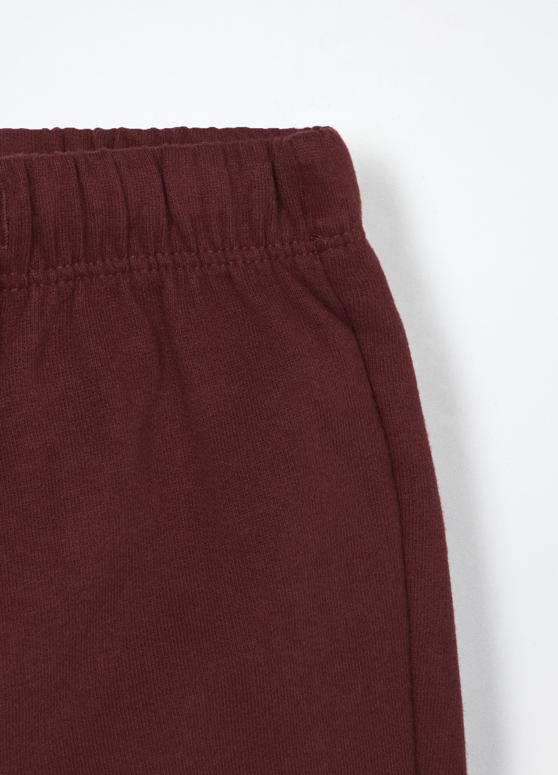 Jogging set in puro cotone fleece neonato_2