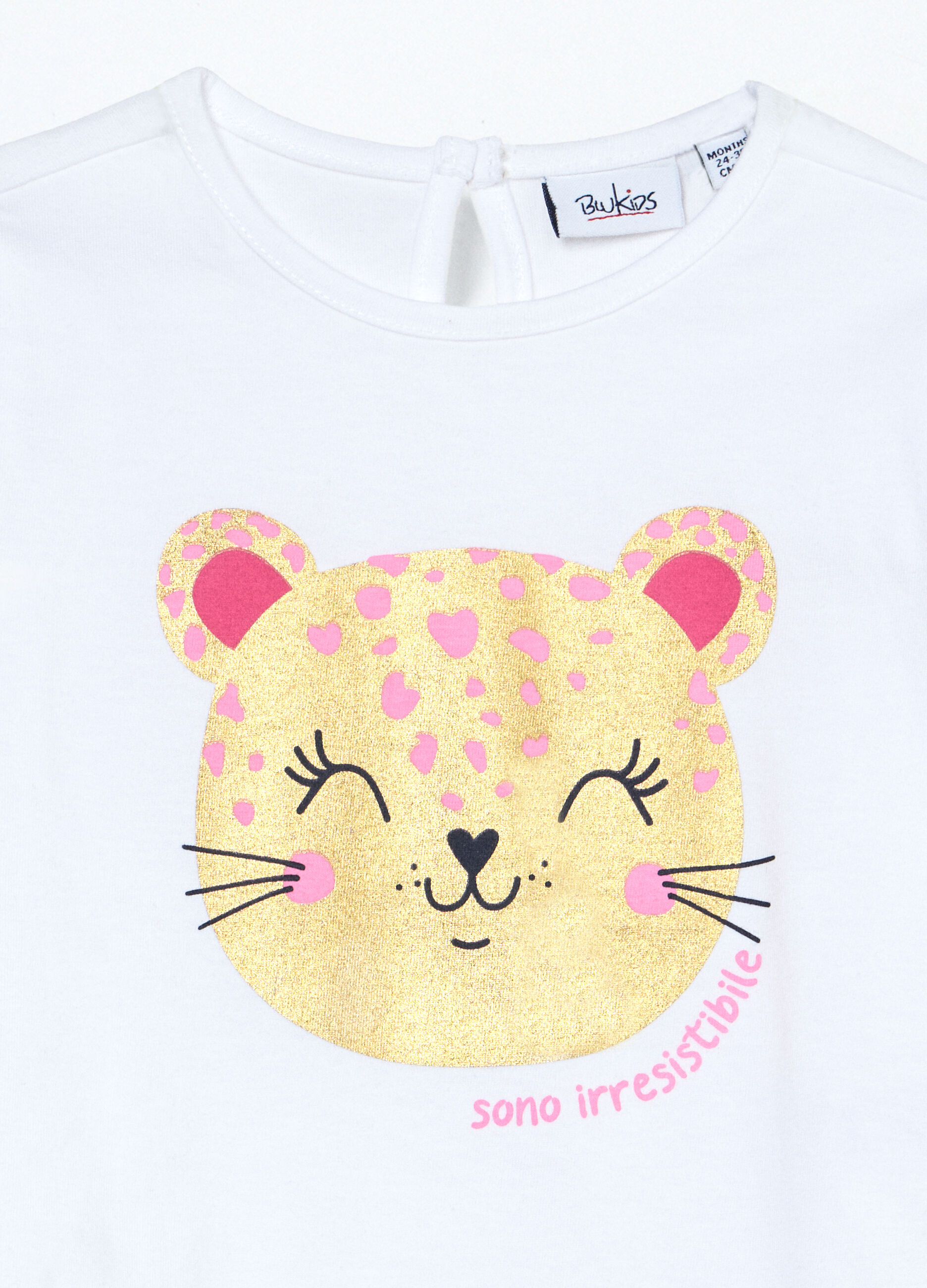 T-shirt in jersey di puro cotone neonata_2