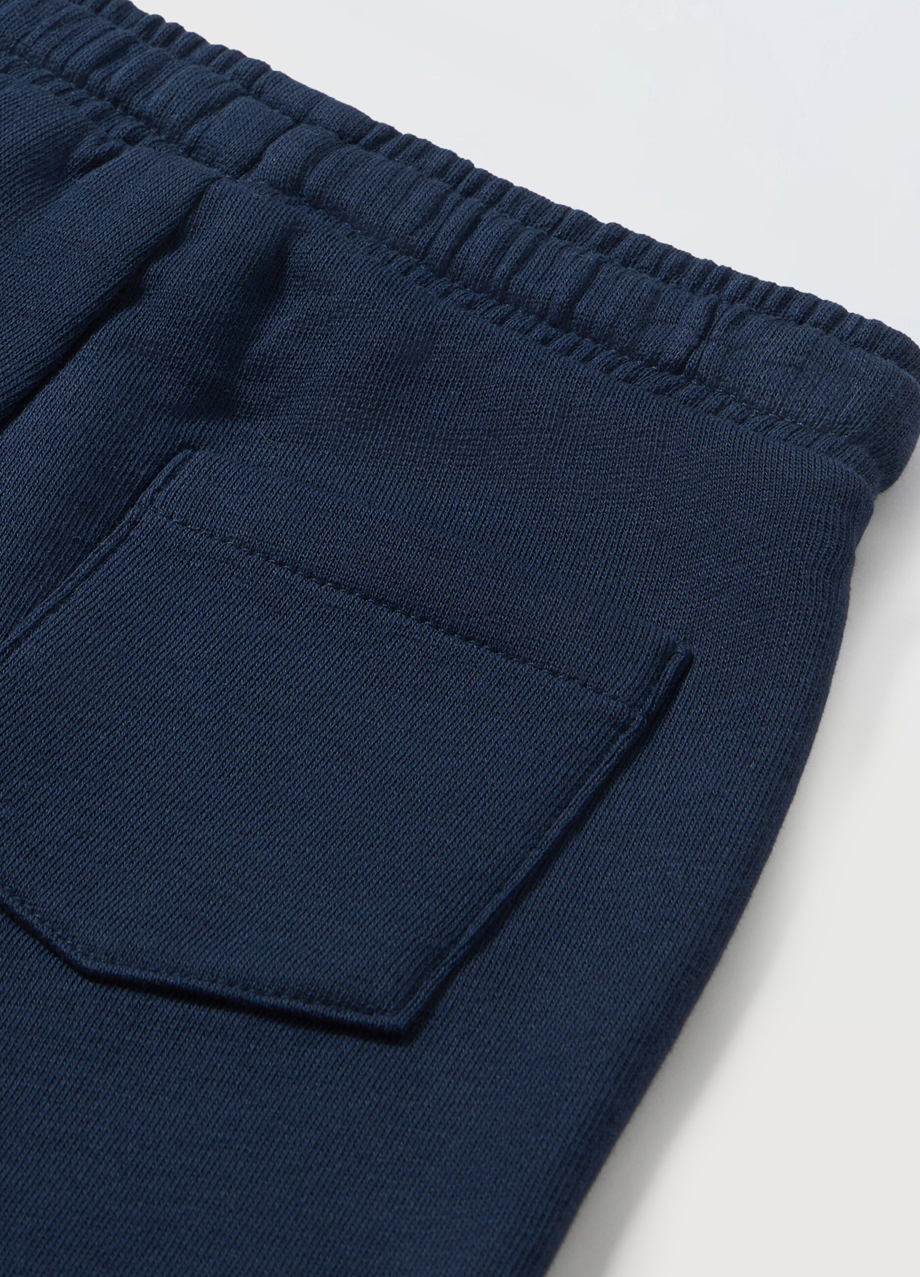 Jogger in puro cotone neonato_1