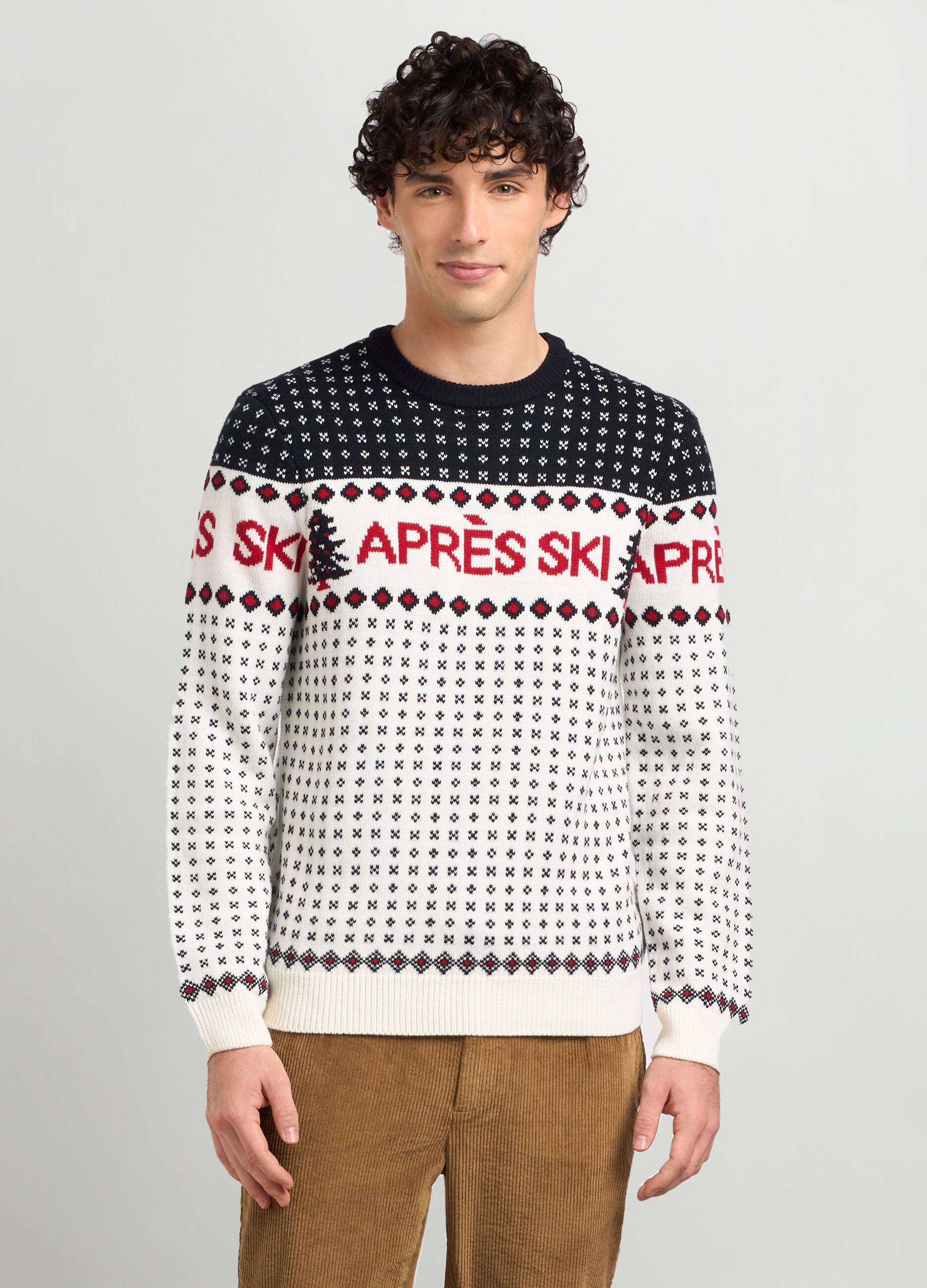 Maglione girocollo natalizio uomo_0