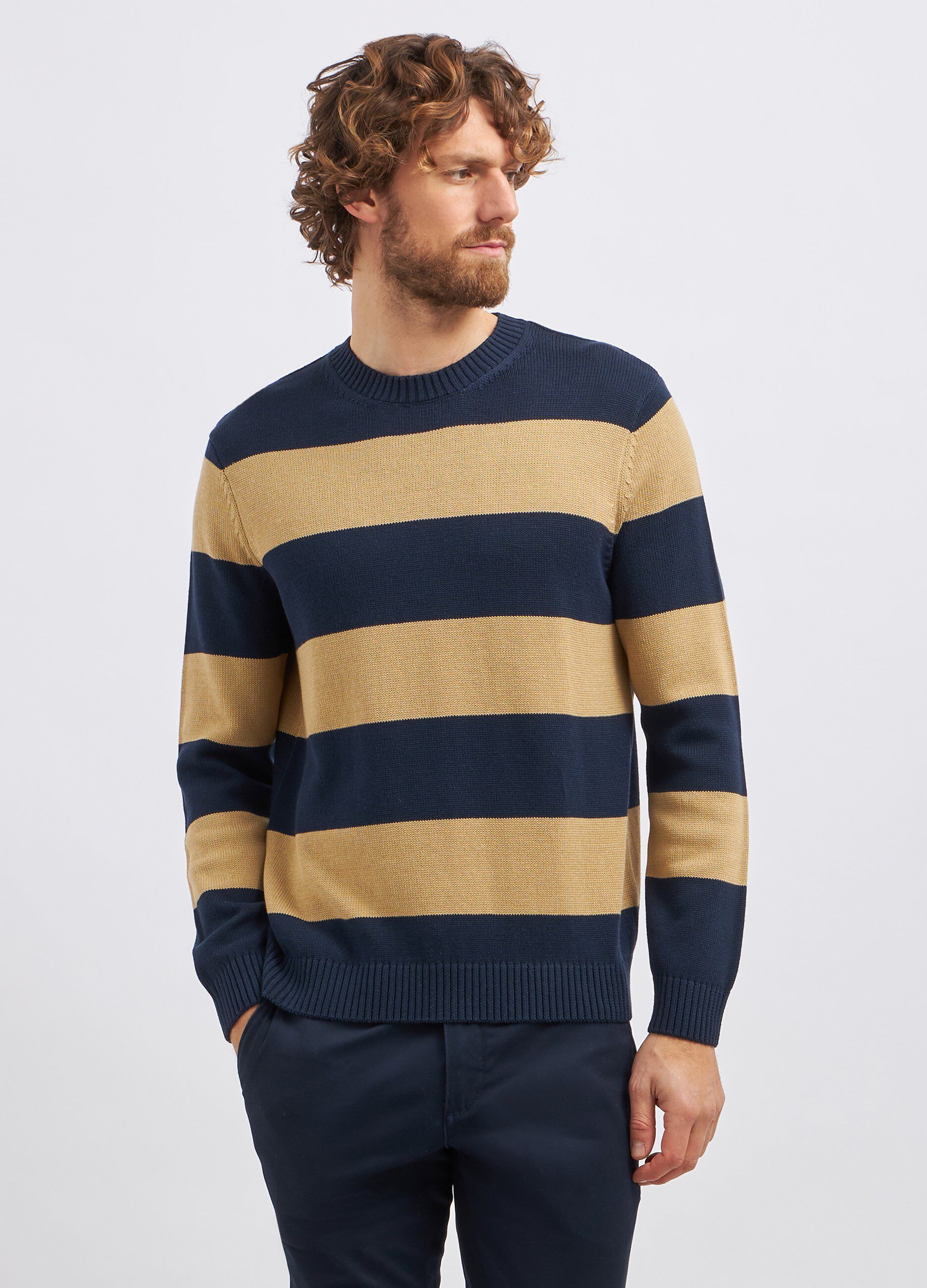 Pullover a righe uomo_0