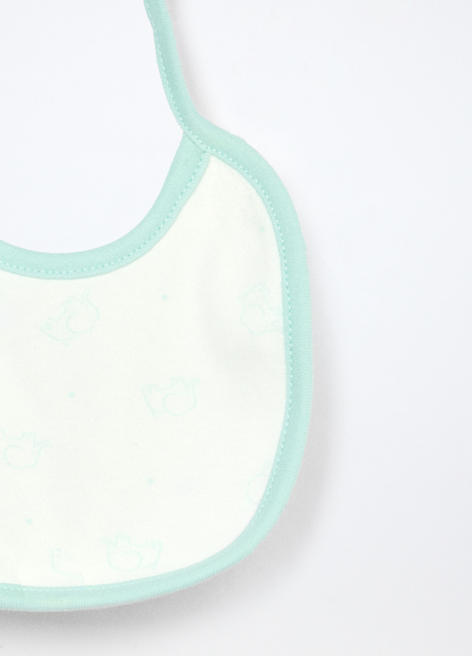 Pack 2 bavaglini in interlock di puro cotone _1