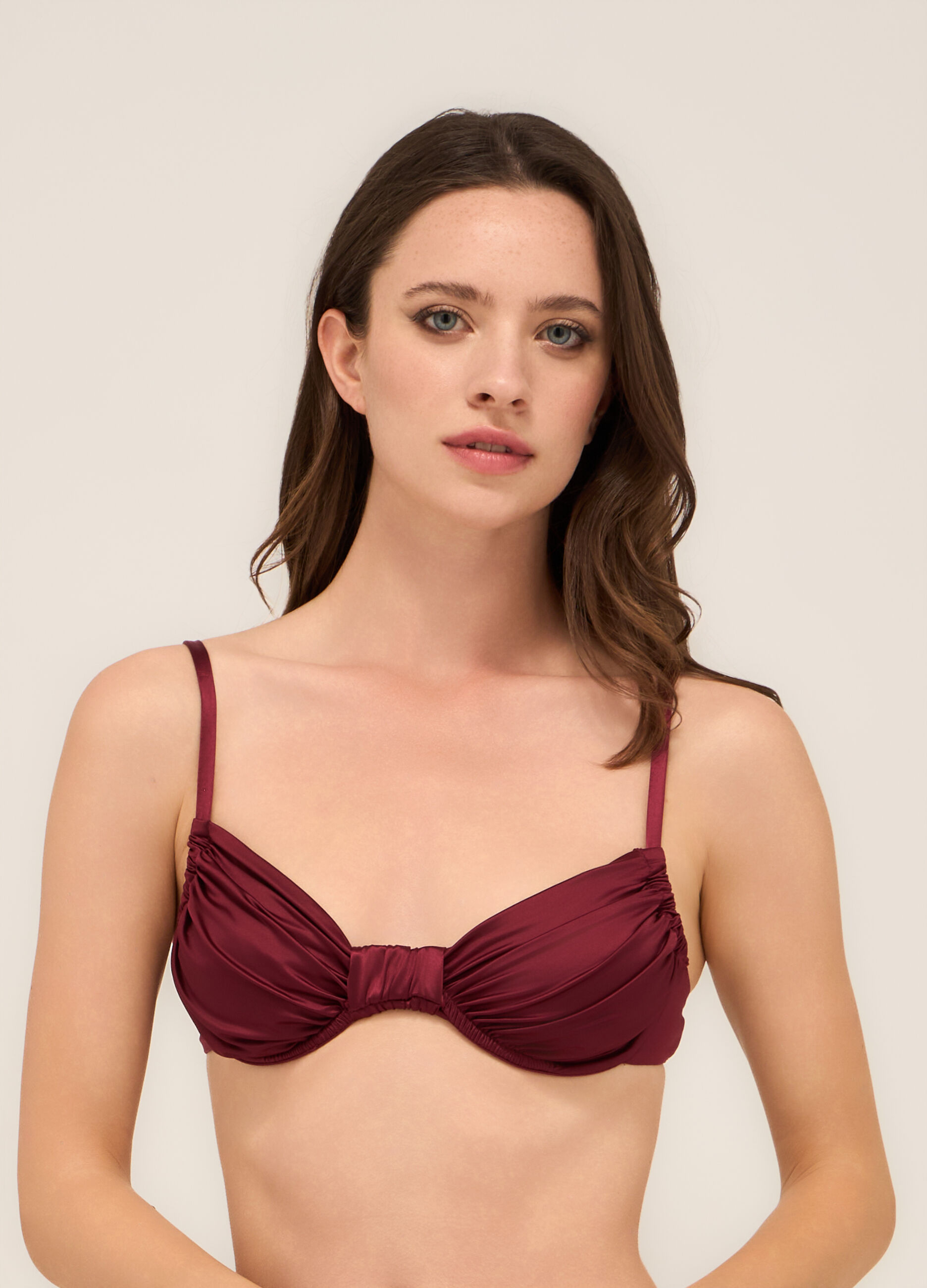 Costume a balconcino in microfibra donna_2