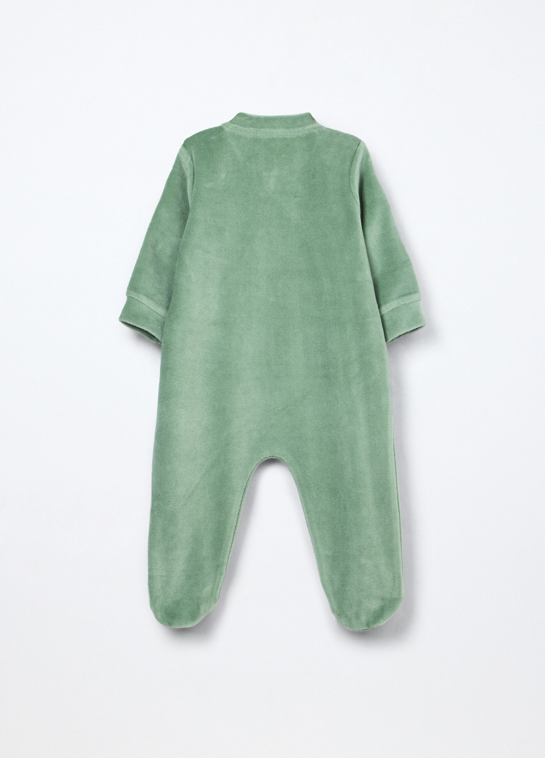 Pigiama velour misto cotone neonato_1