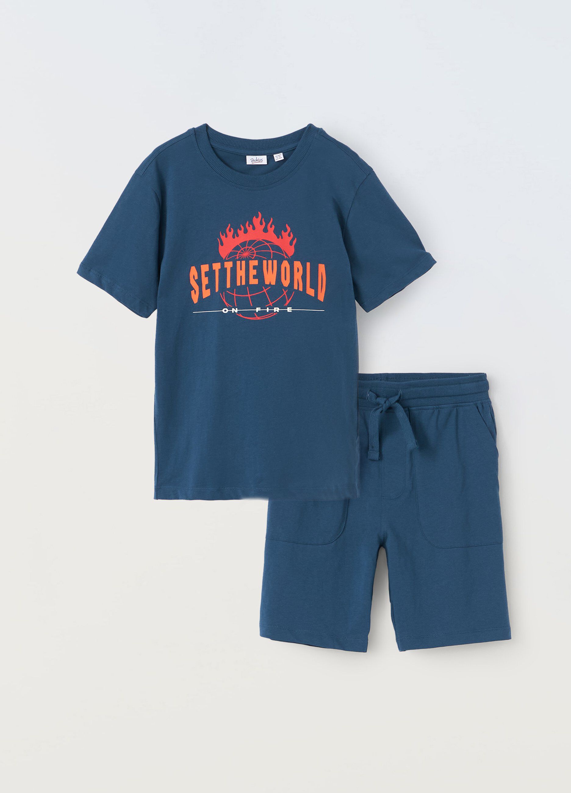 Jogging set in puro cotone ragazzo_0