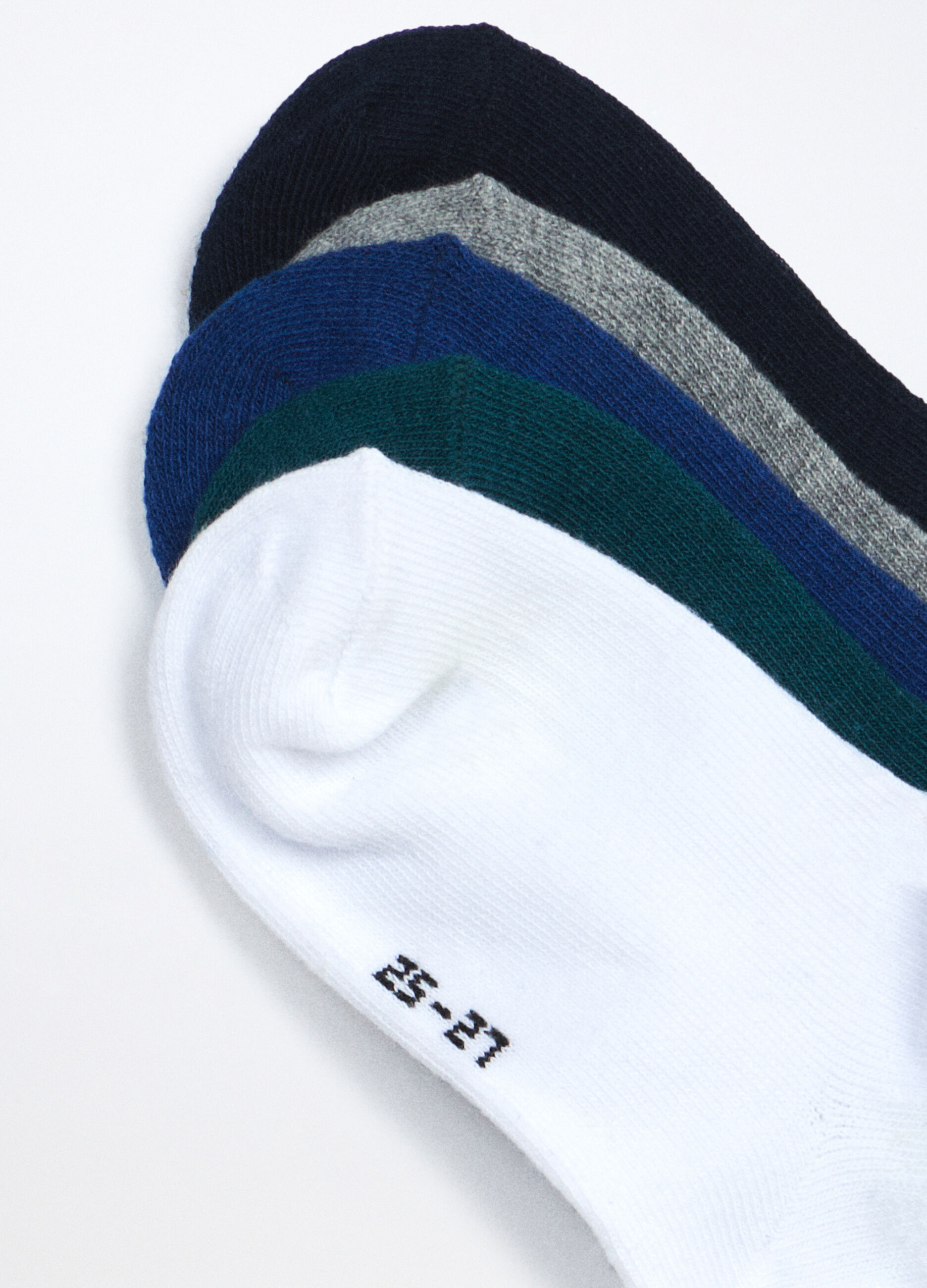 Pack 5 calzini corti misto cotone bambino_2