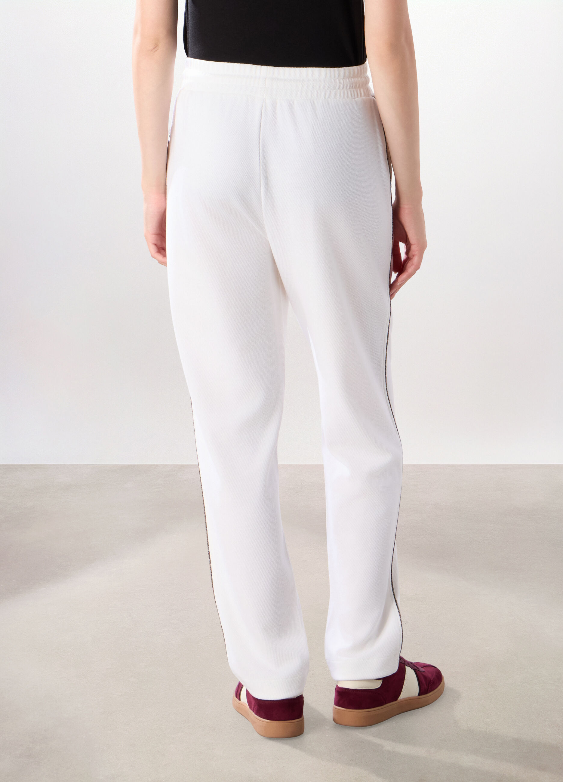 Jogger misto viscosa Piquet Holistic Fitness donna_1