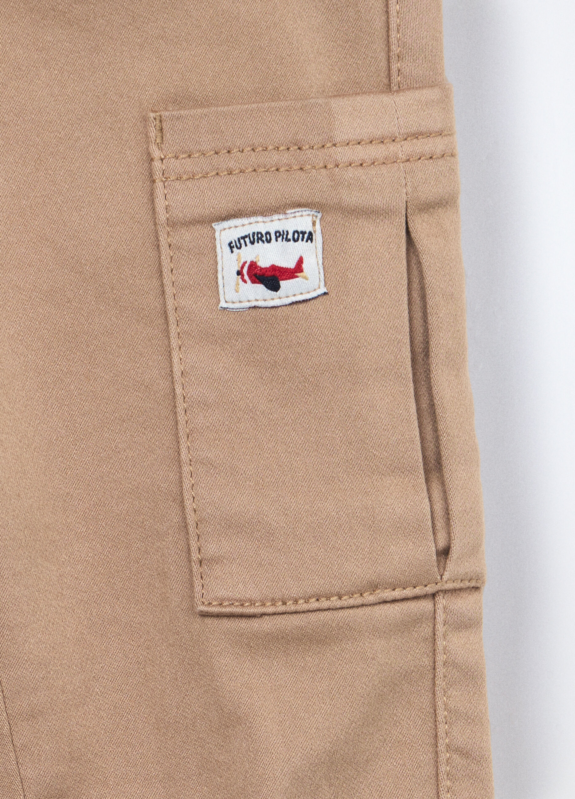 Jogger in denim misto cotone neonato_2