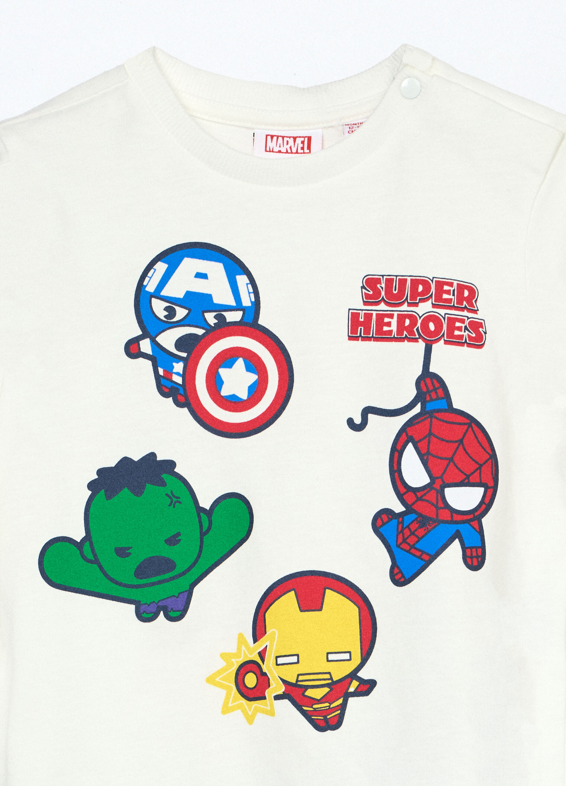 T-shirt in jersey di puro cotone neonato_2