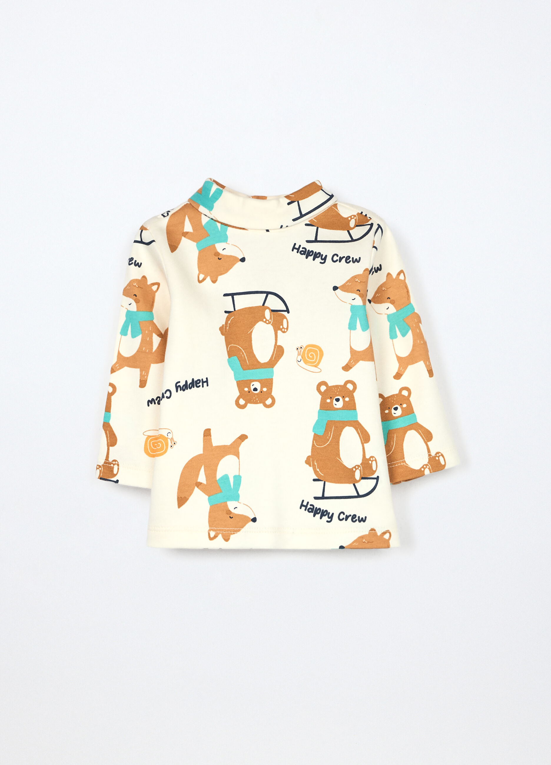 Lupetto in interlock di puro cotone neonato_0