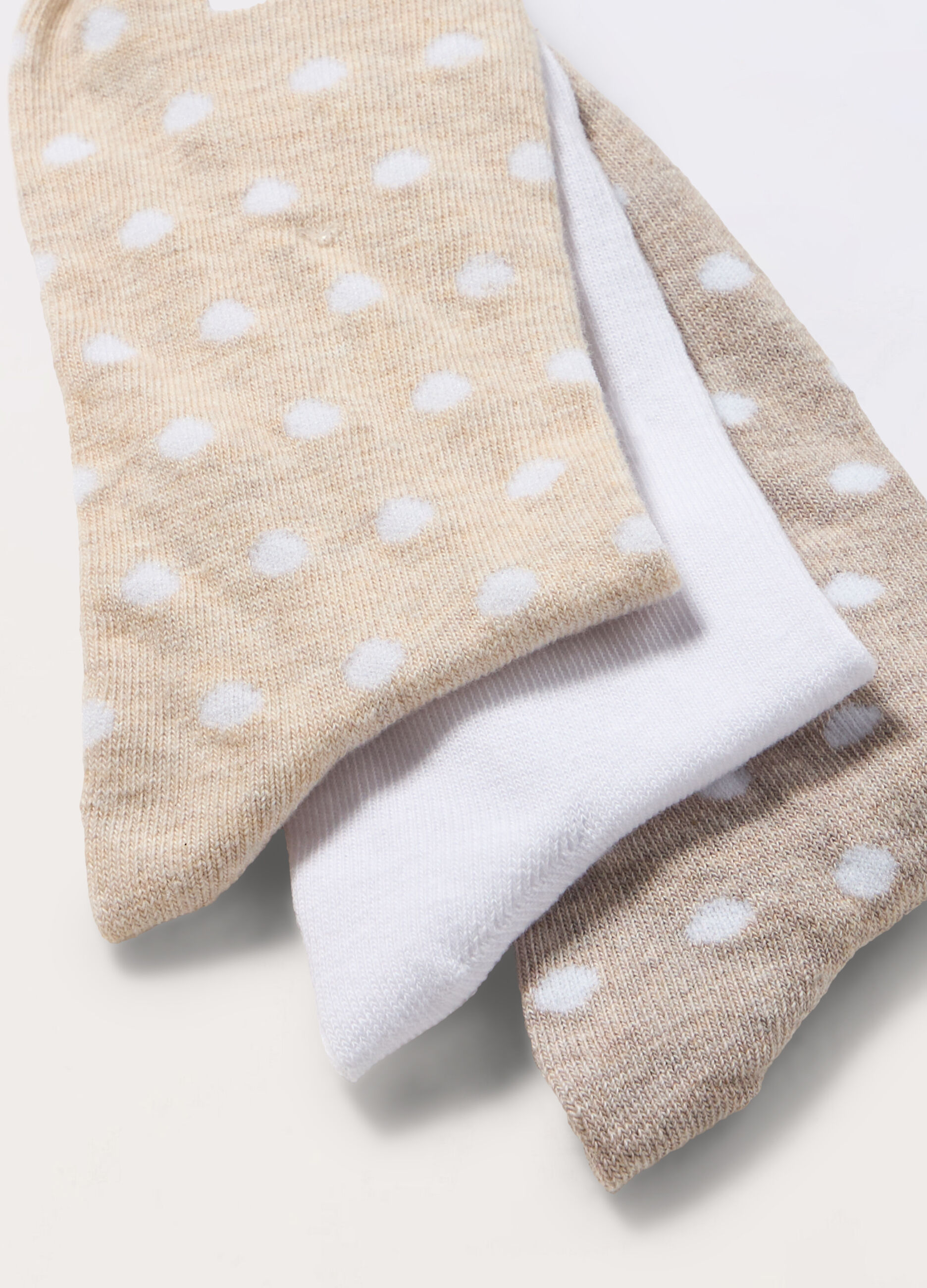Pack 3 calze corte misto cotone donna_1