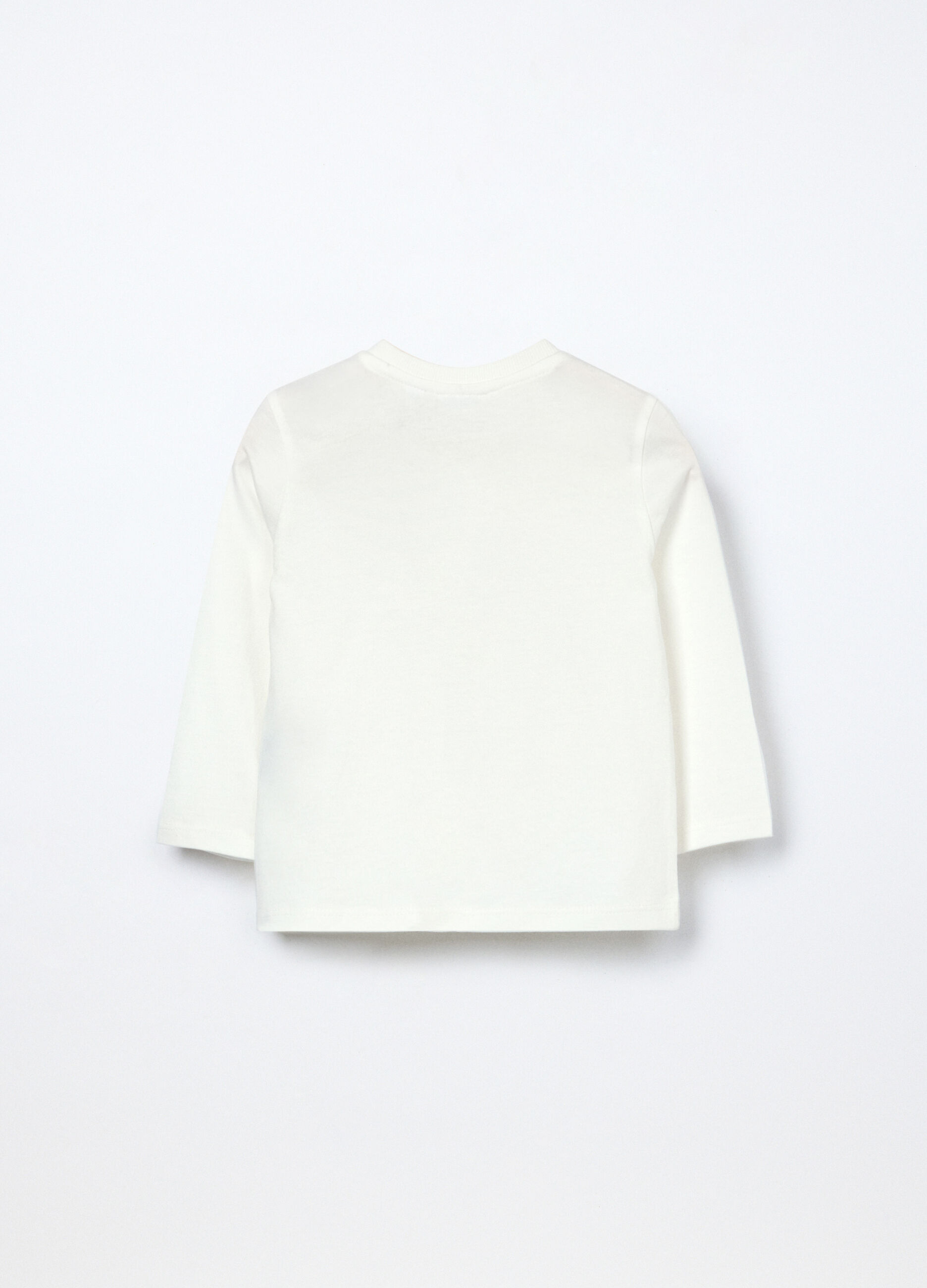 T-shirt in jersey di puro cotone neonato_1