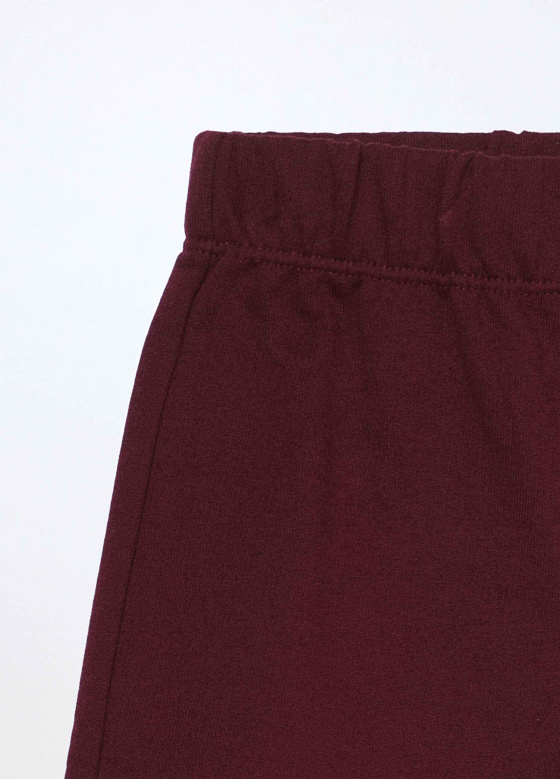 Jogging set in french terry di puro cotone neonato_3