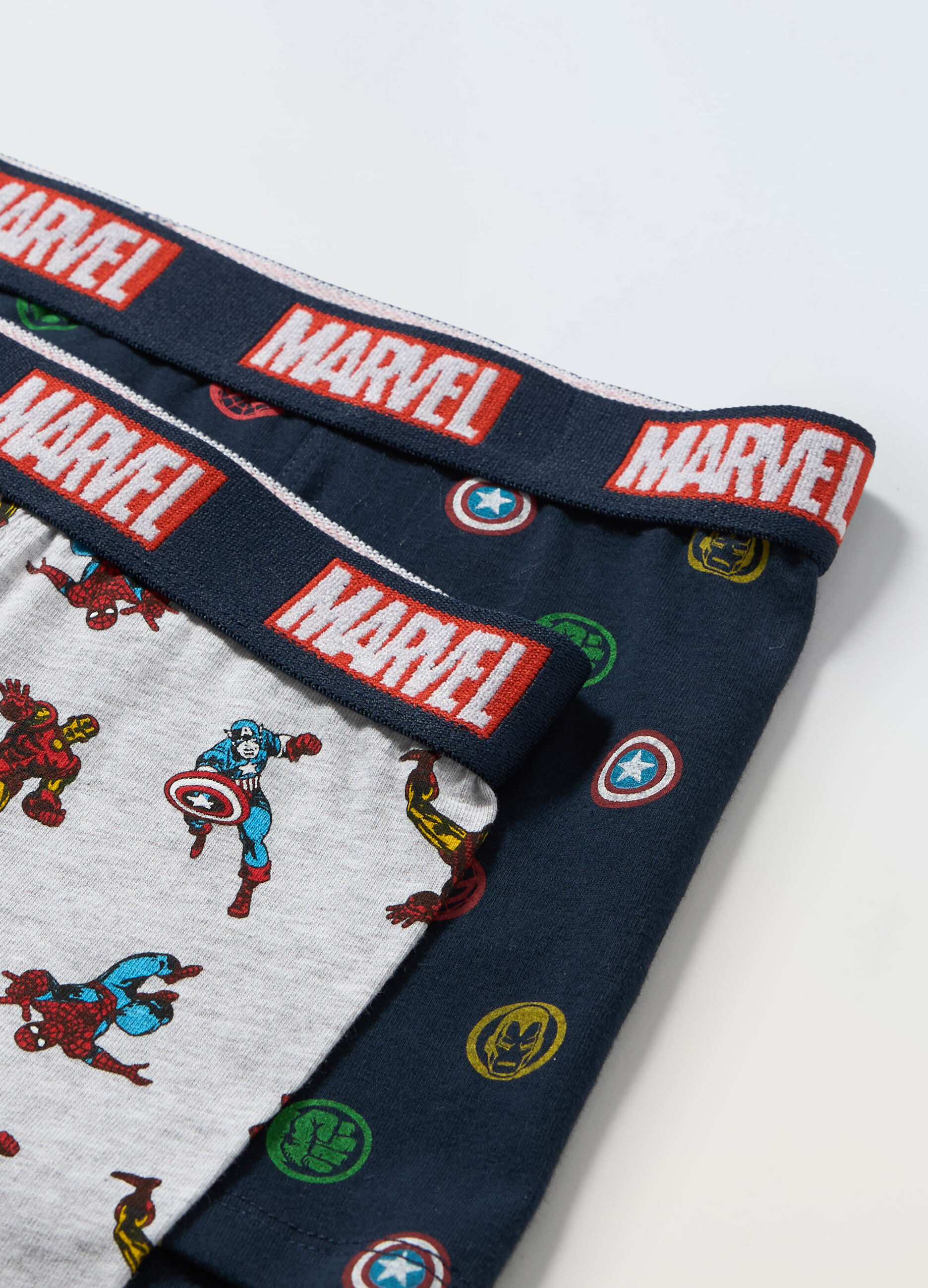 Pack 2 boxer Marvel in jersey di cotone stretch ragazzo_1