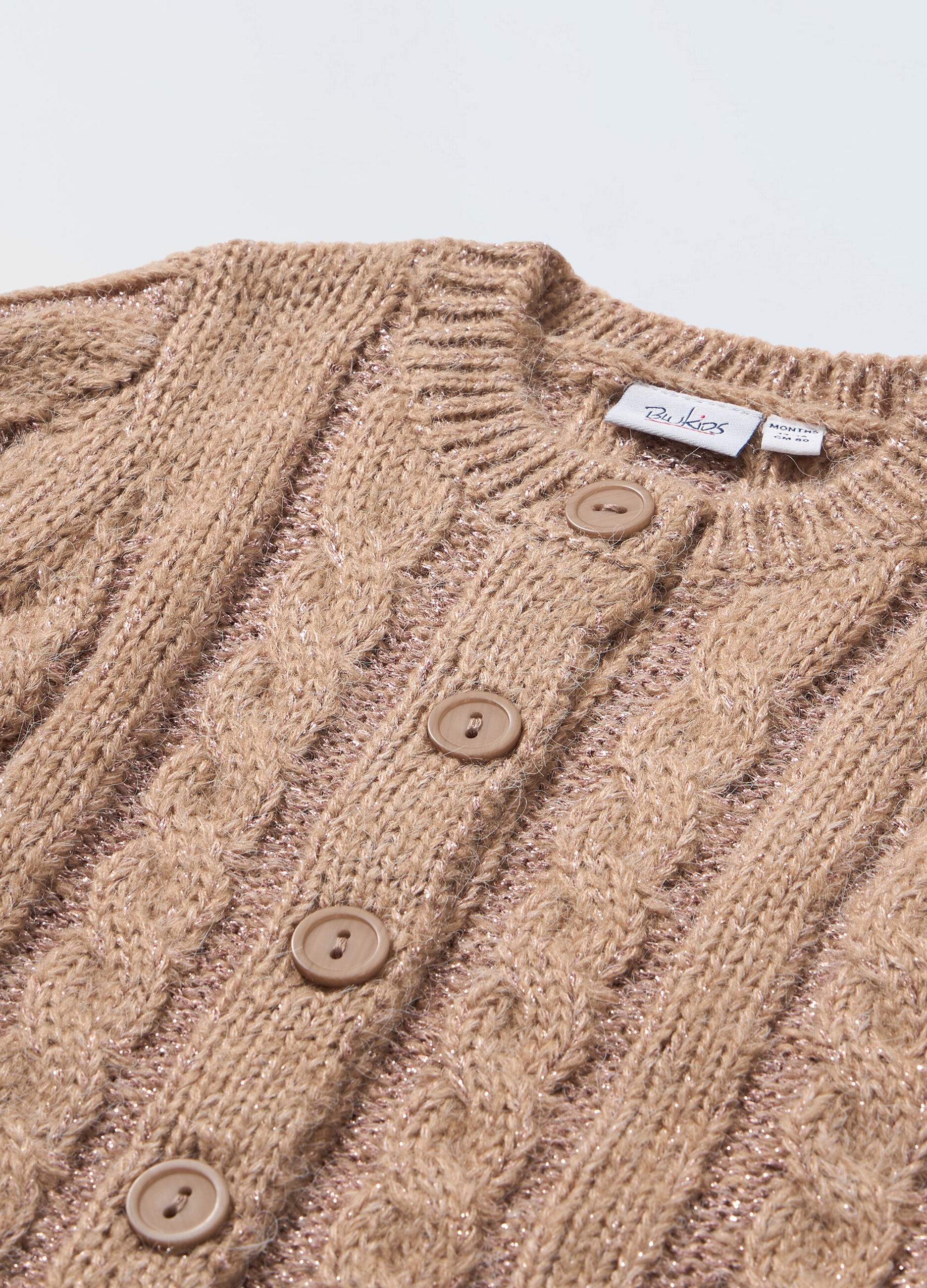 Cardigan tricot neonato_1