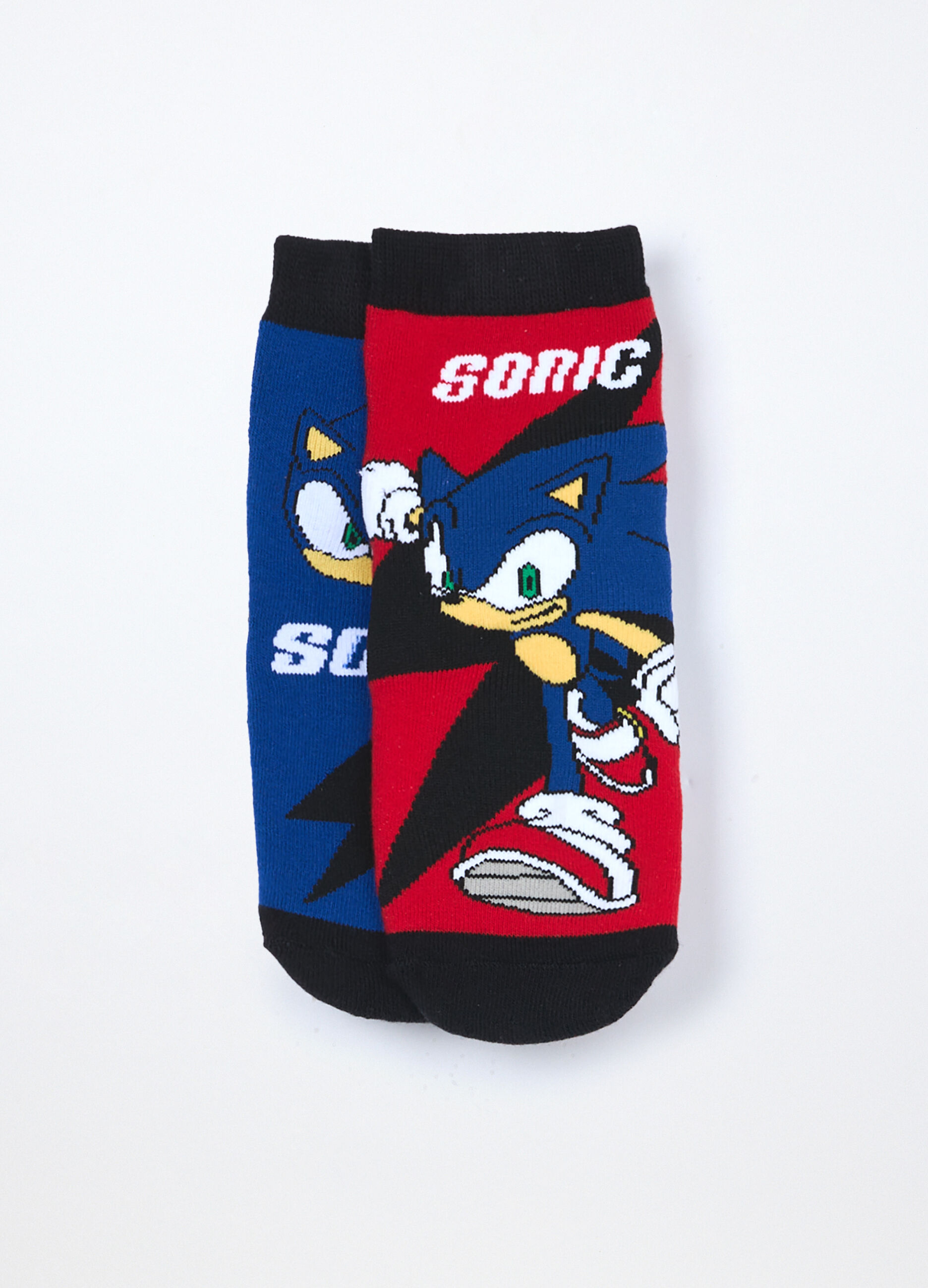 Pack 2 calze Sonic antiscivolo in spugna bambino_0