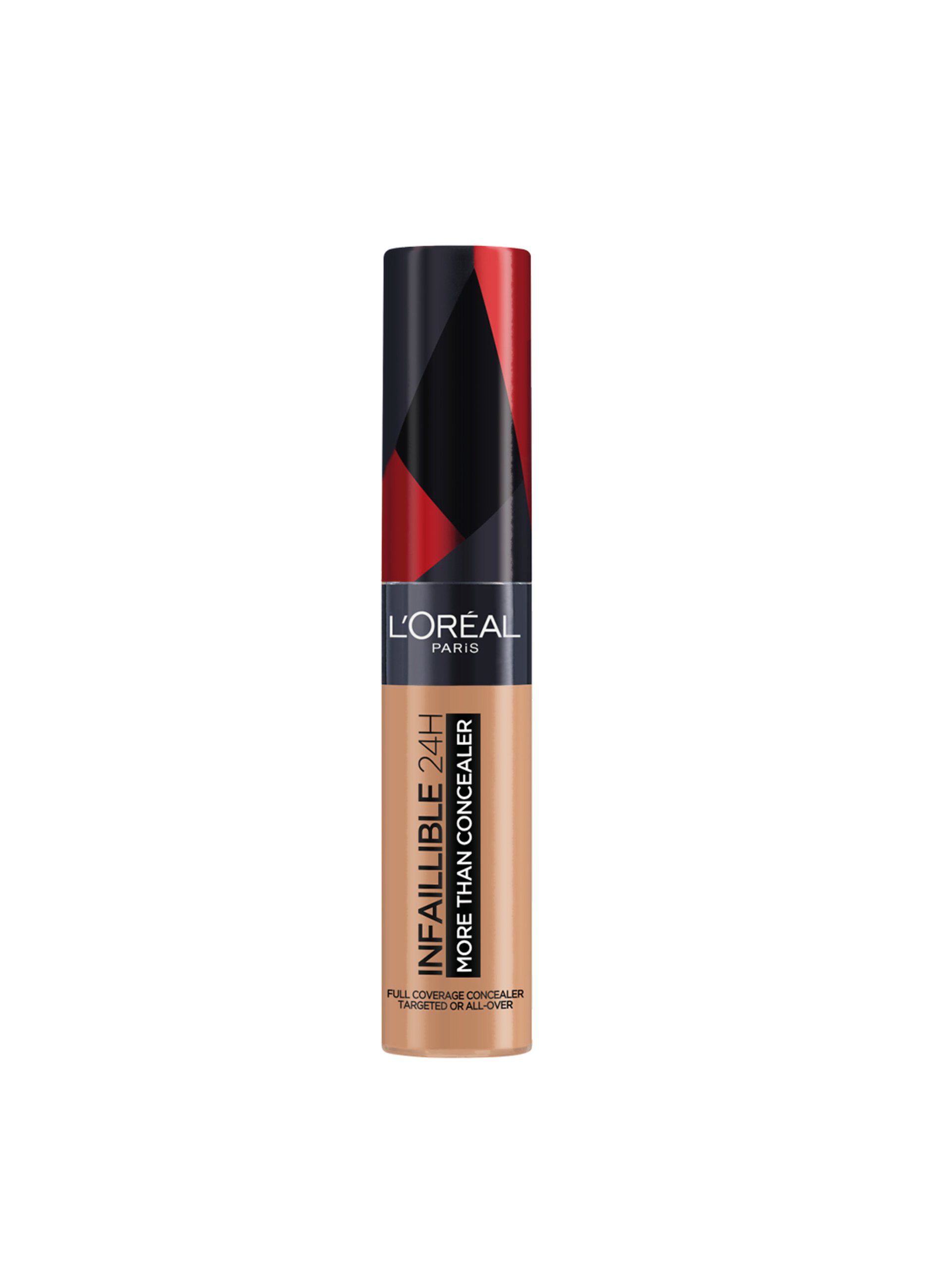 L'Oréal Paris Infaillible 24h More Than Concealer, Correttore liquido a lunga tenuta, 328.5 Crème Brulée._0