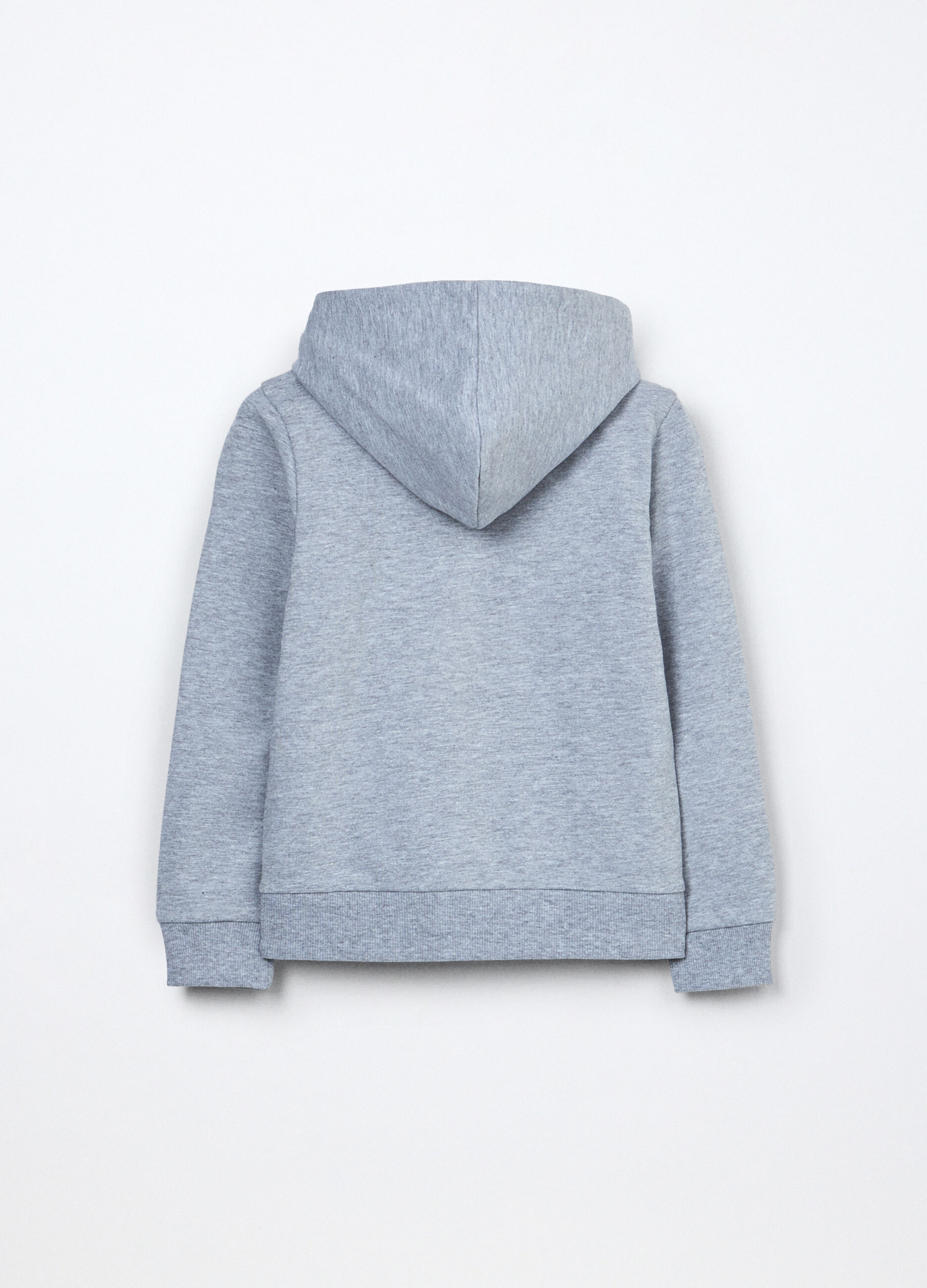 Felpa in french terry stretch bambina_1