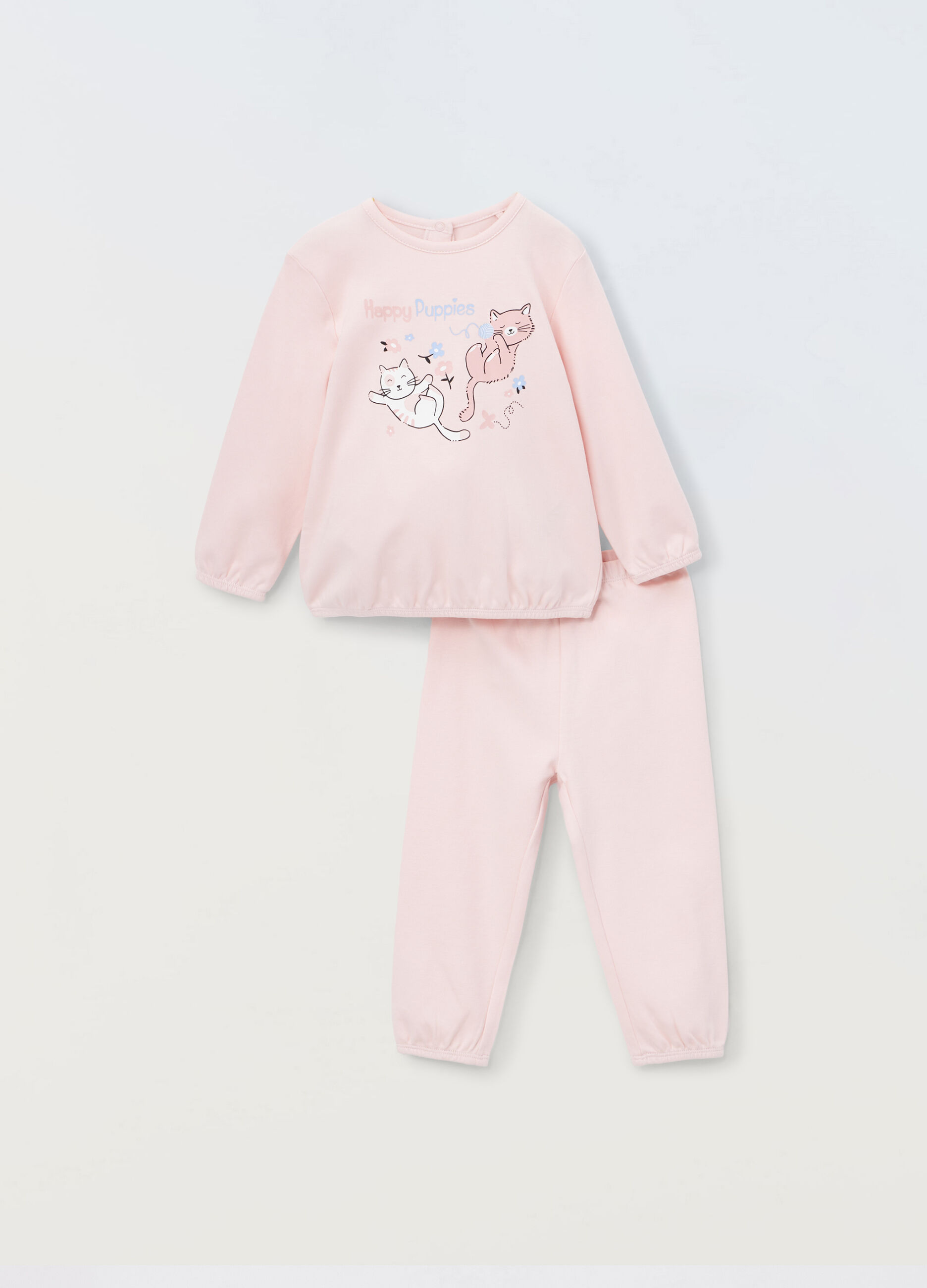 Pigiama in puro cotone neonata_0